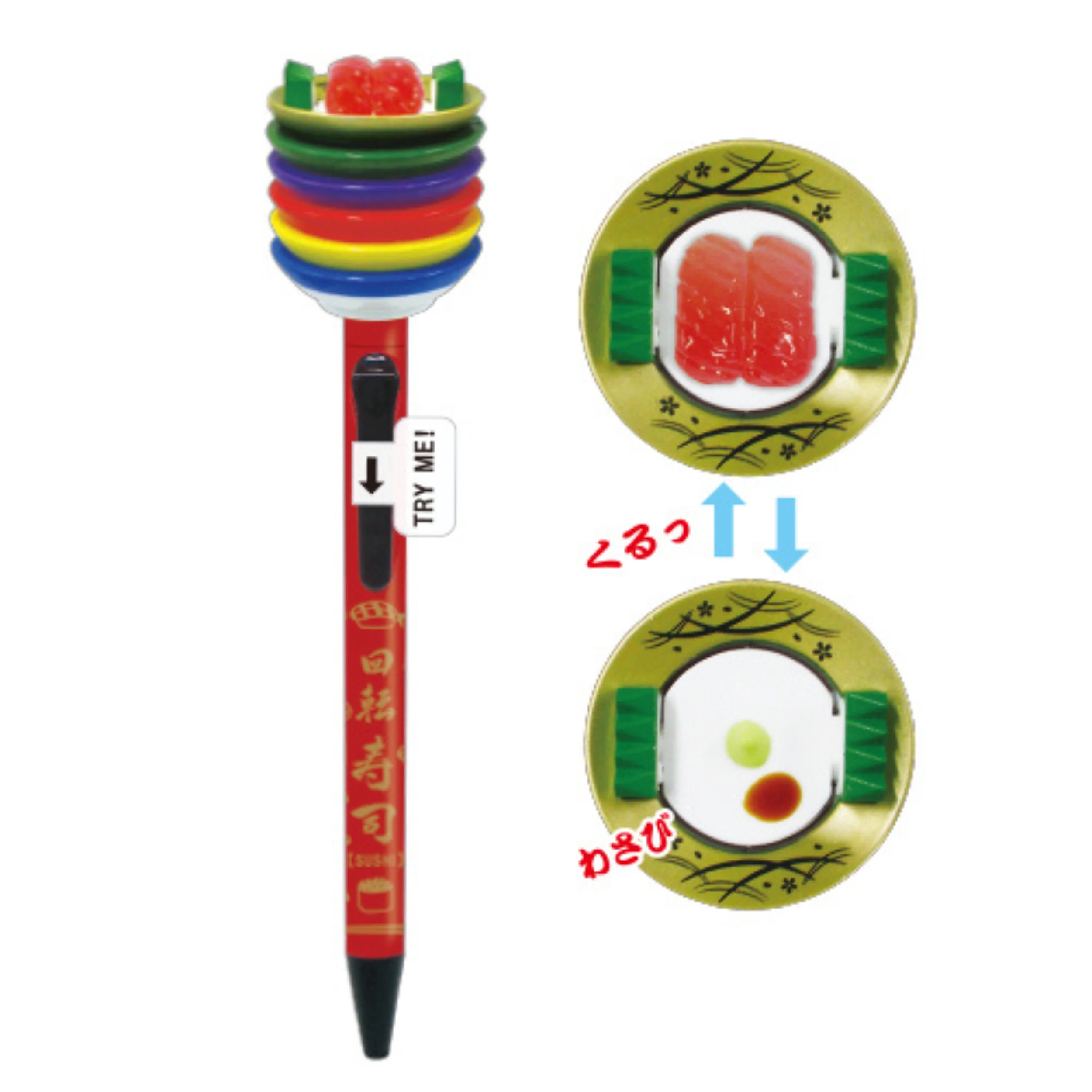 Action Pen Ballpoint Pen - Sushi Tuna - Image 4