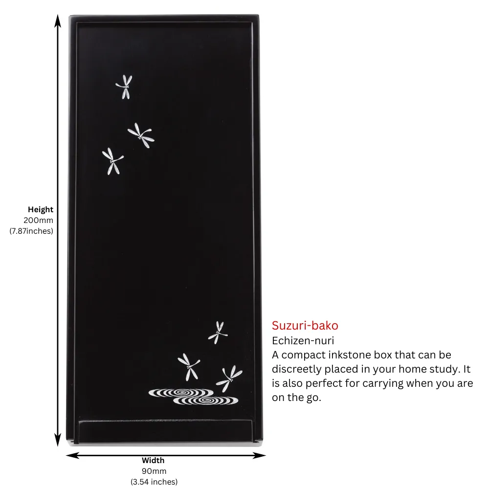 Echizen-Nuri Calligraphy Set - Dragonfly - Image 4
