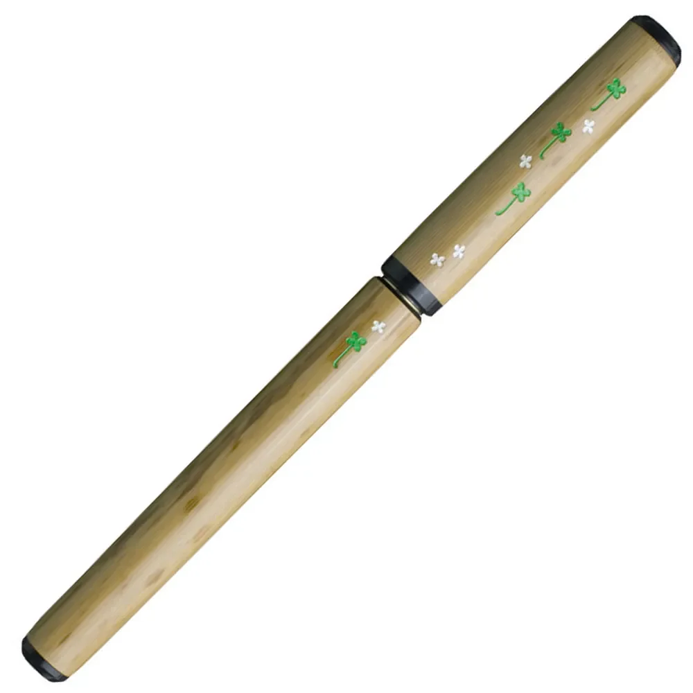 Natural Bamboo Brush Pen - Clover