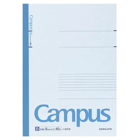 Campus Note - A4 (Ruled 6mm) - Blue - 40 Sheets