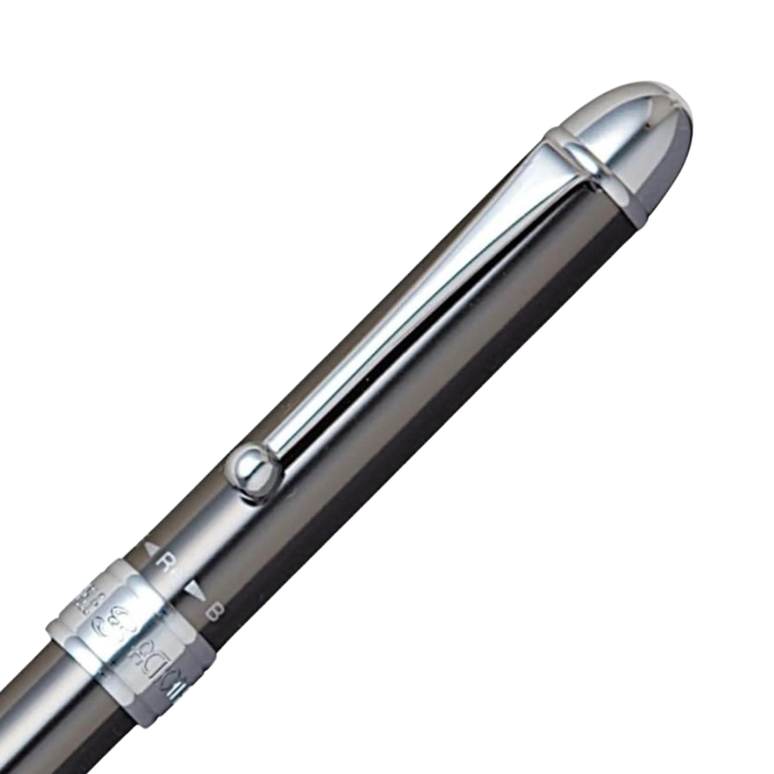 Double Action 3-in-1 Multi Function Pen - Gunmetalic - Image 4
