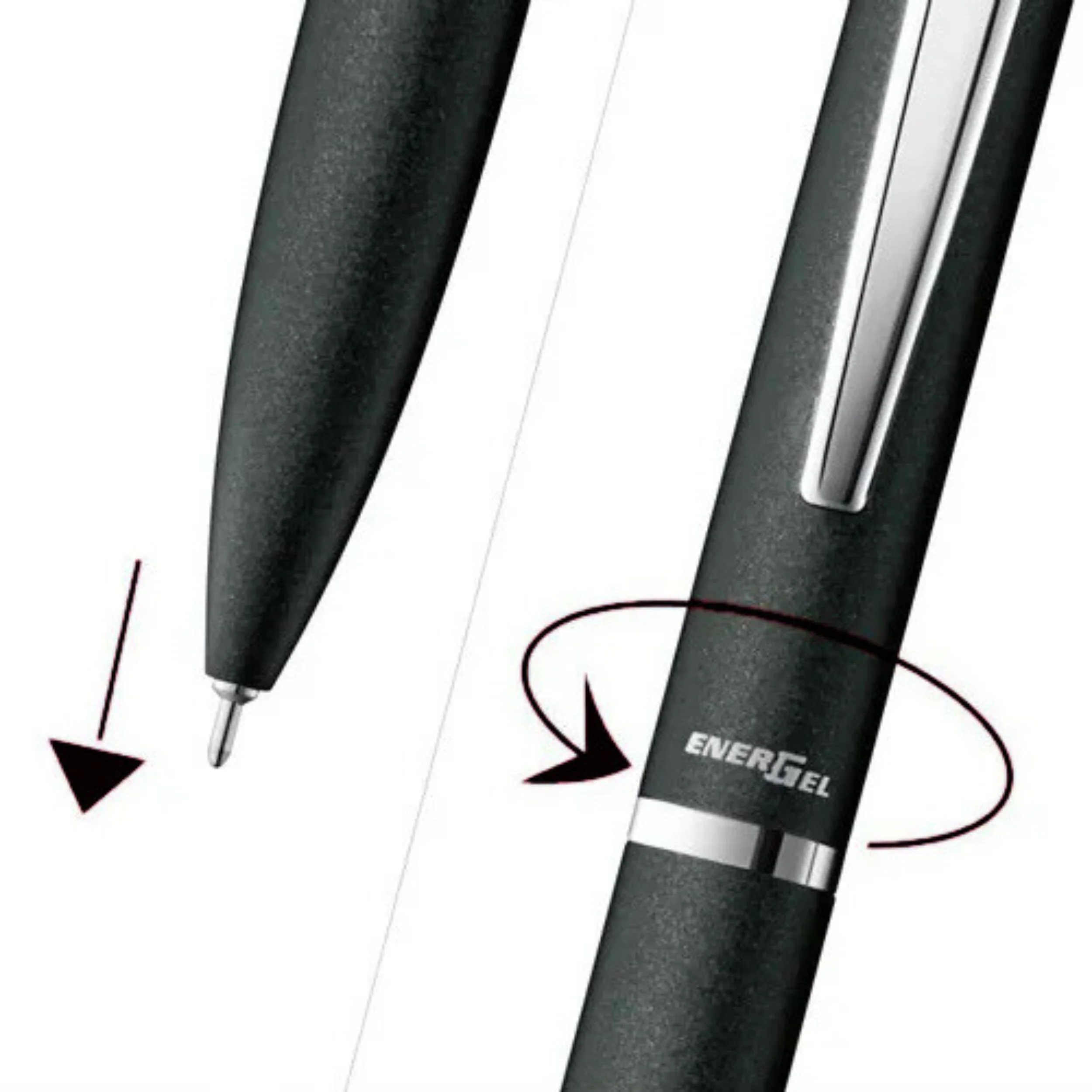 EnerGel Philography Gel Pen 0.5mm - Black - Image 5