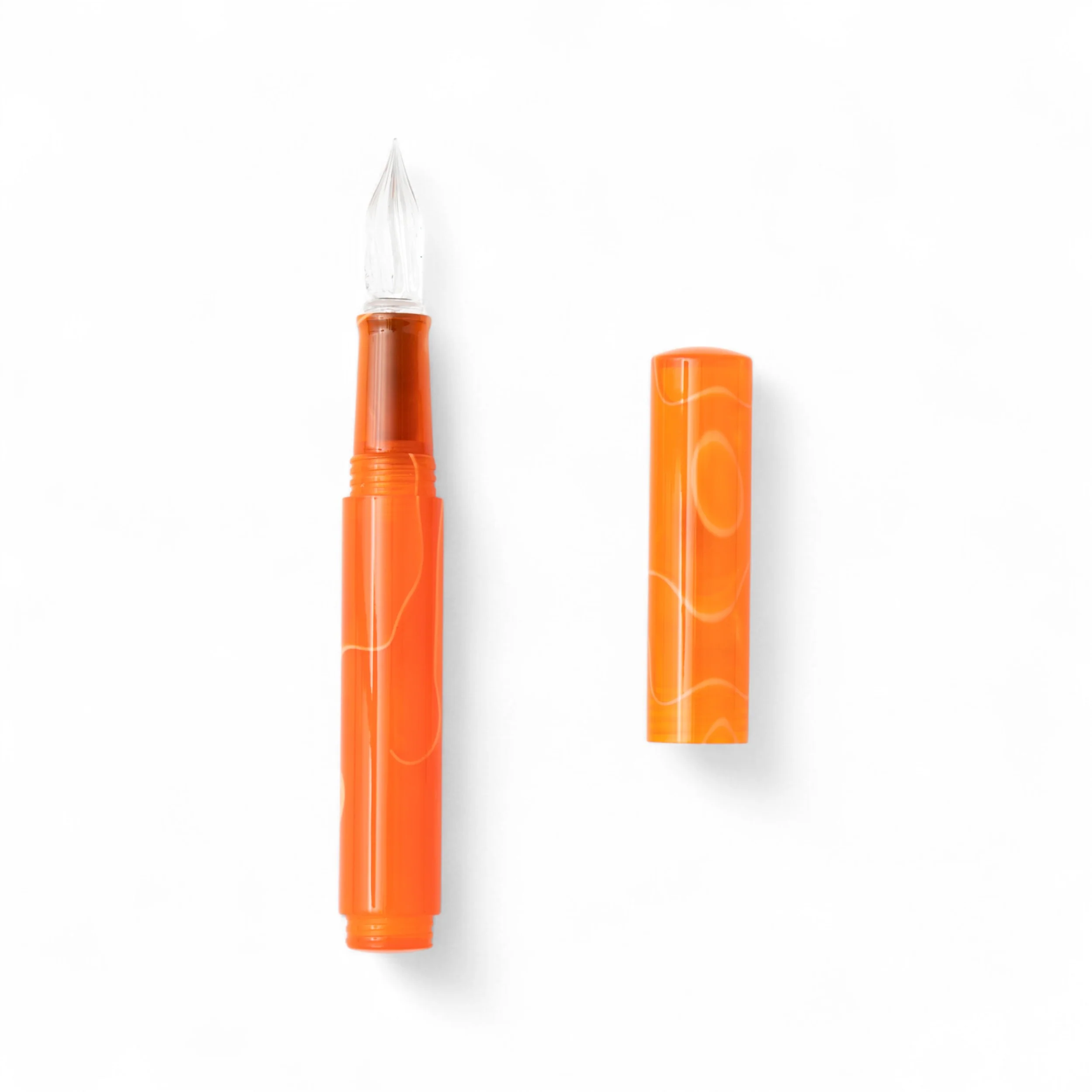 Guitar Glass Pen Aurora - Cosmo Orange - Image 3