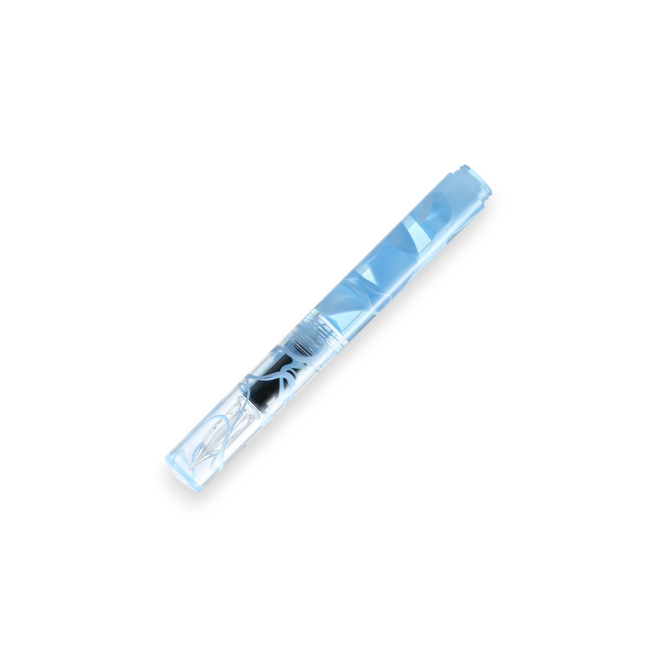 Guitar Glass Pen Aurora - Ice Blue - Image 4