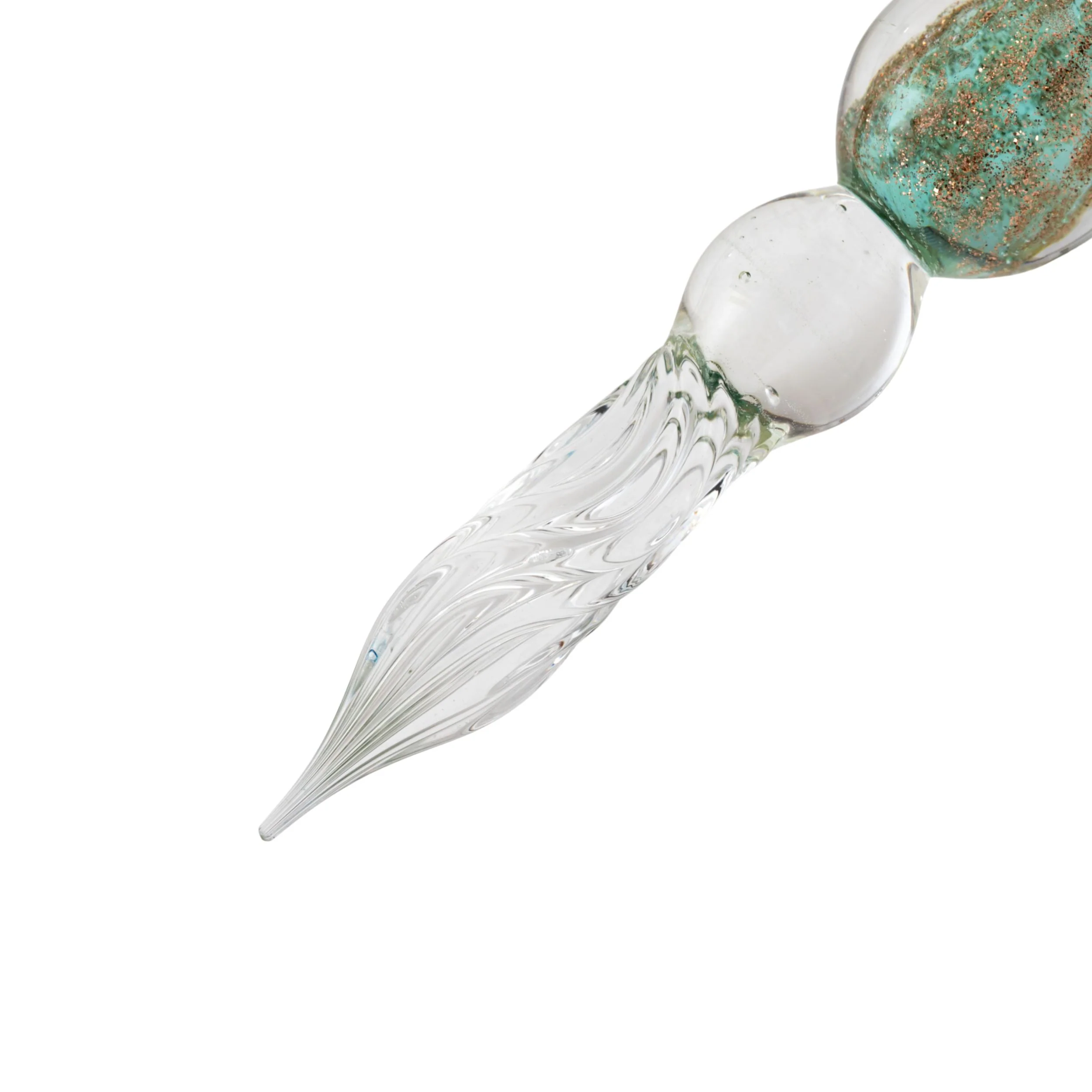 Guitar Glass Pen - Light Green - Image 3