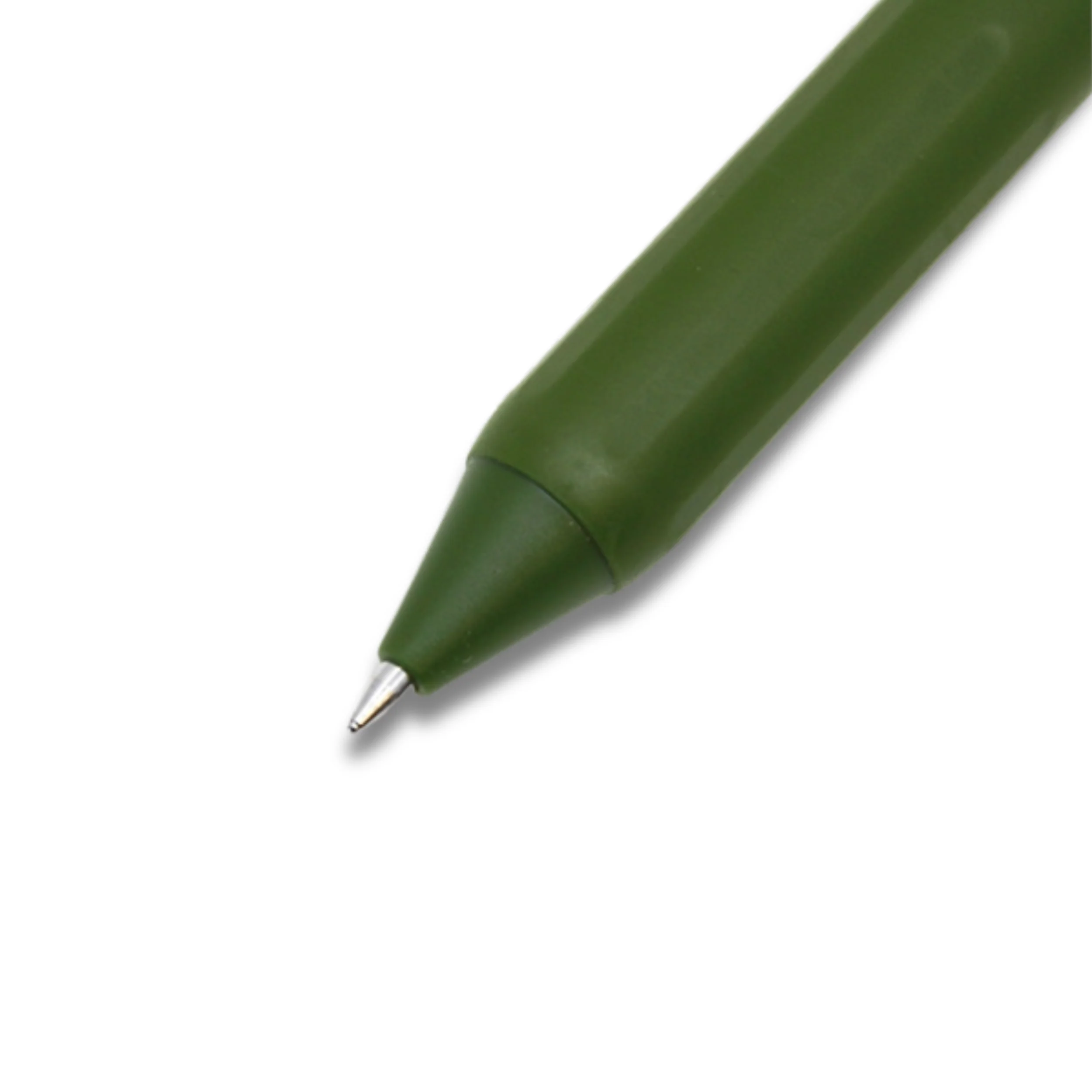 Uni Jetstream Three Ink Ballpoint Pen - Dark Olive - 0.7mm - Image 3