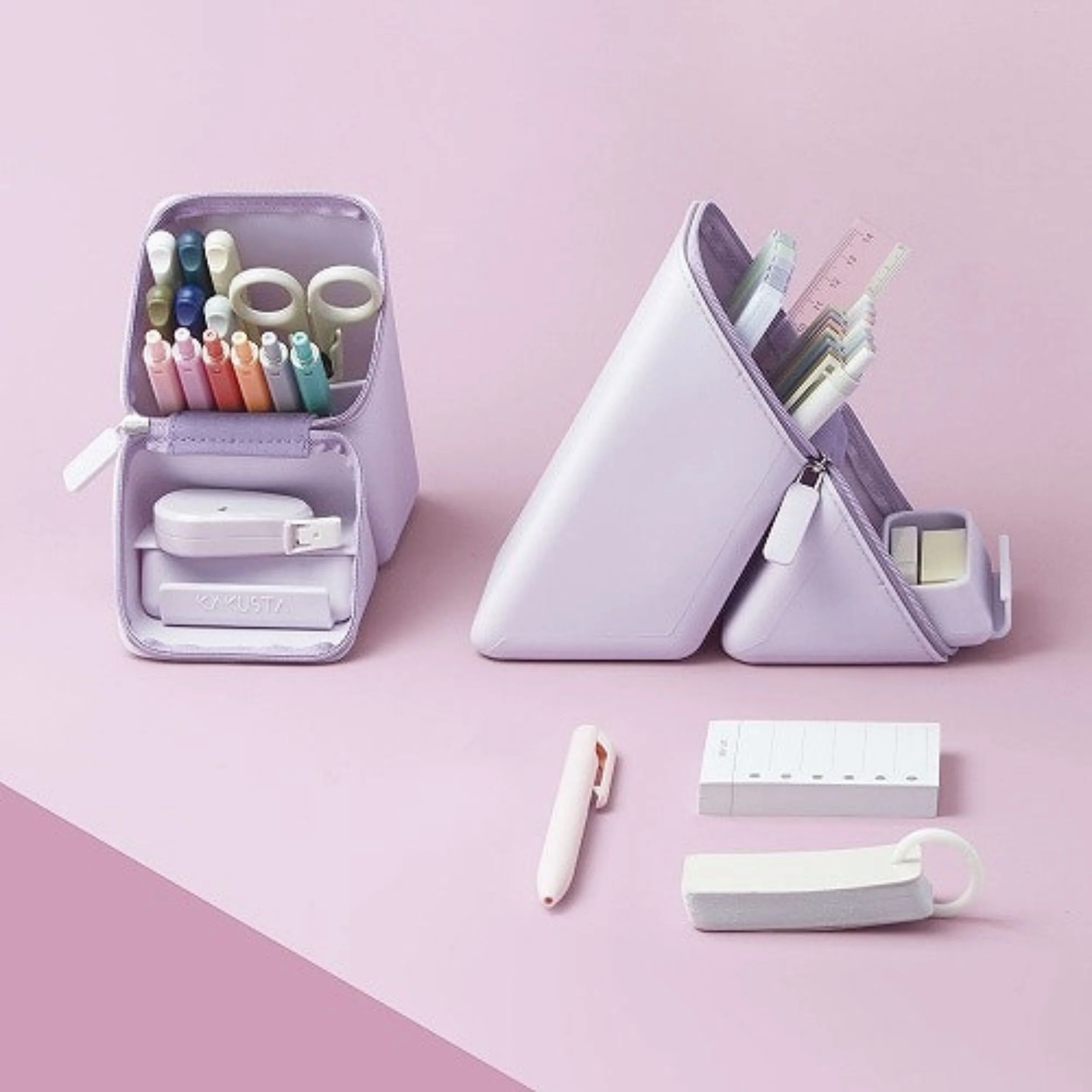 Kakusta Pen Cases with Drawer (Wide) - Violet - Image 3