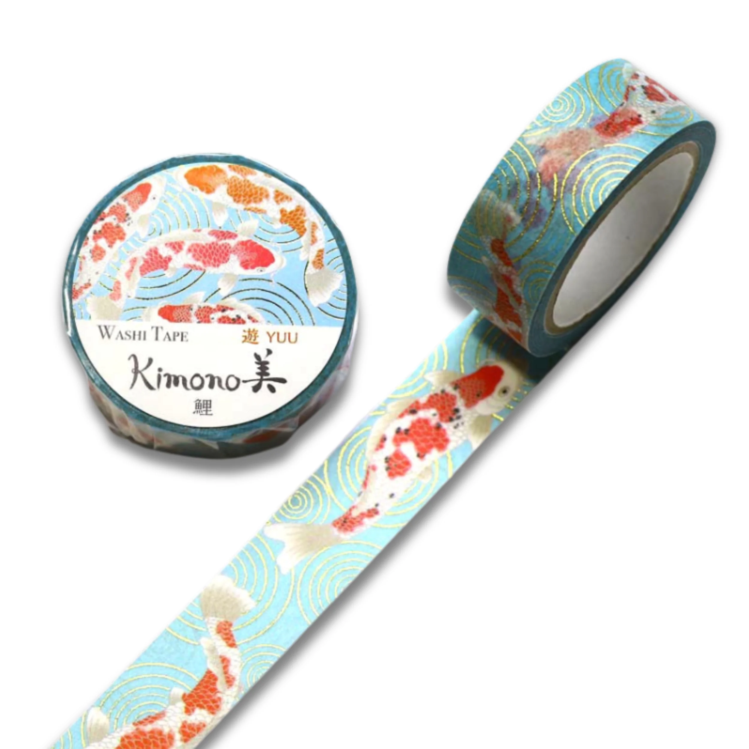 Washi Tapes - Carp - Kimono-bi