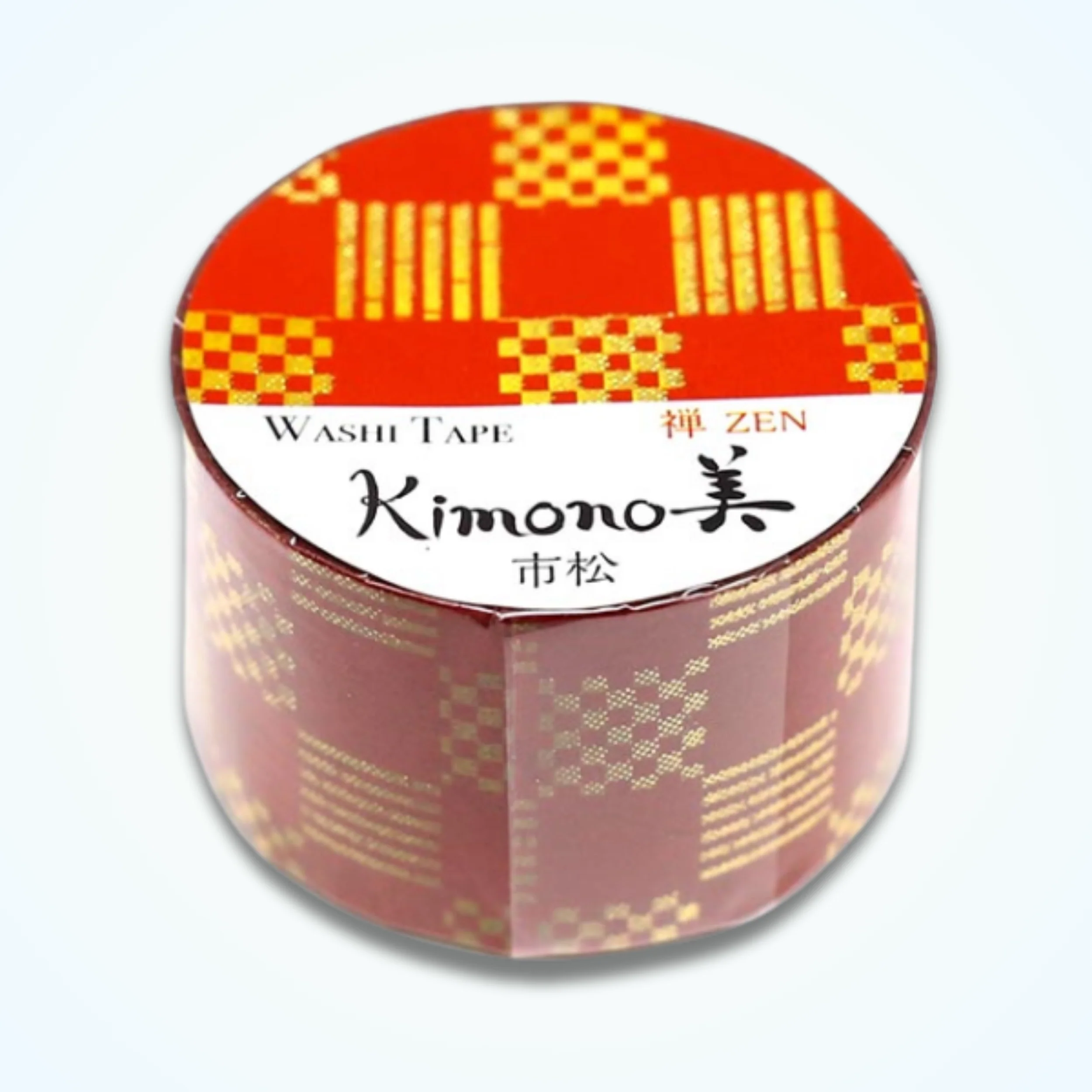 Washi Tapes - Checkered (Ichimatsu) (Large) - Kimono-bi - Image 2