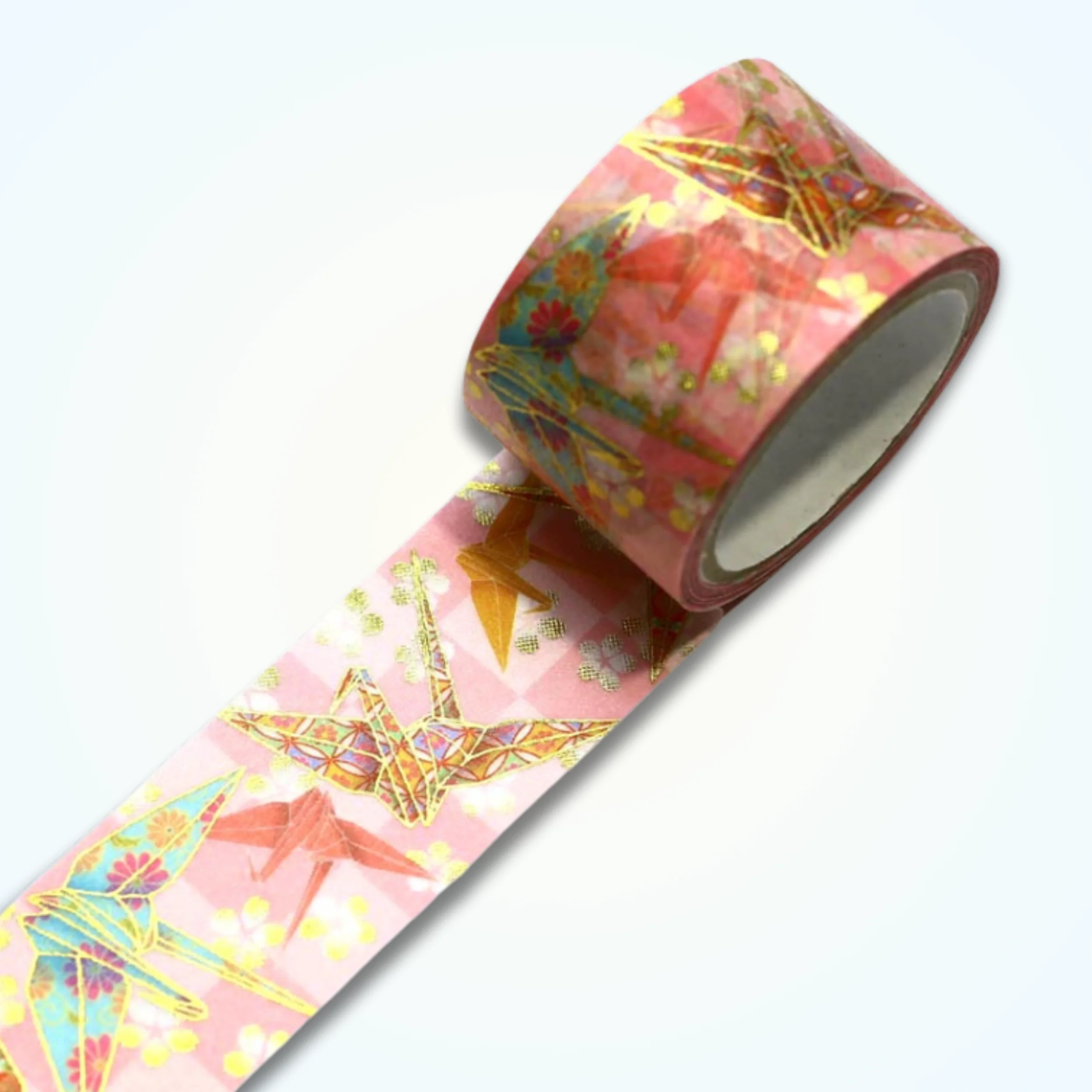 Washi Tapes - Origami Cranes (Large) - Kimono-bi - Image 3