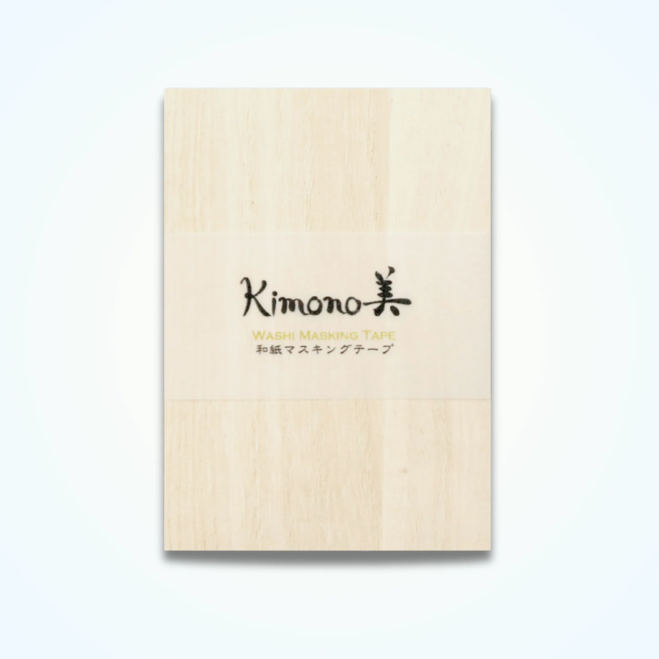 Washi Tapes - Masking Tape Set (6 Rolls in a Paulownia Wood Box) - Kimono-bi - Image 2