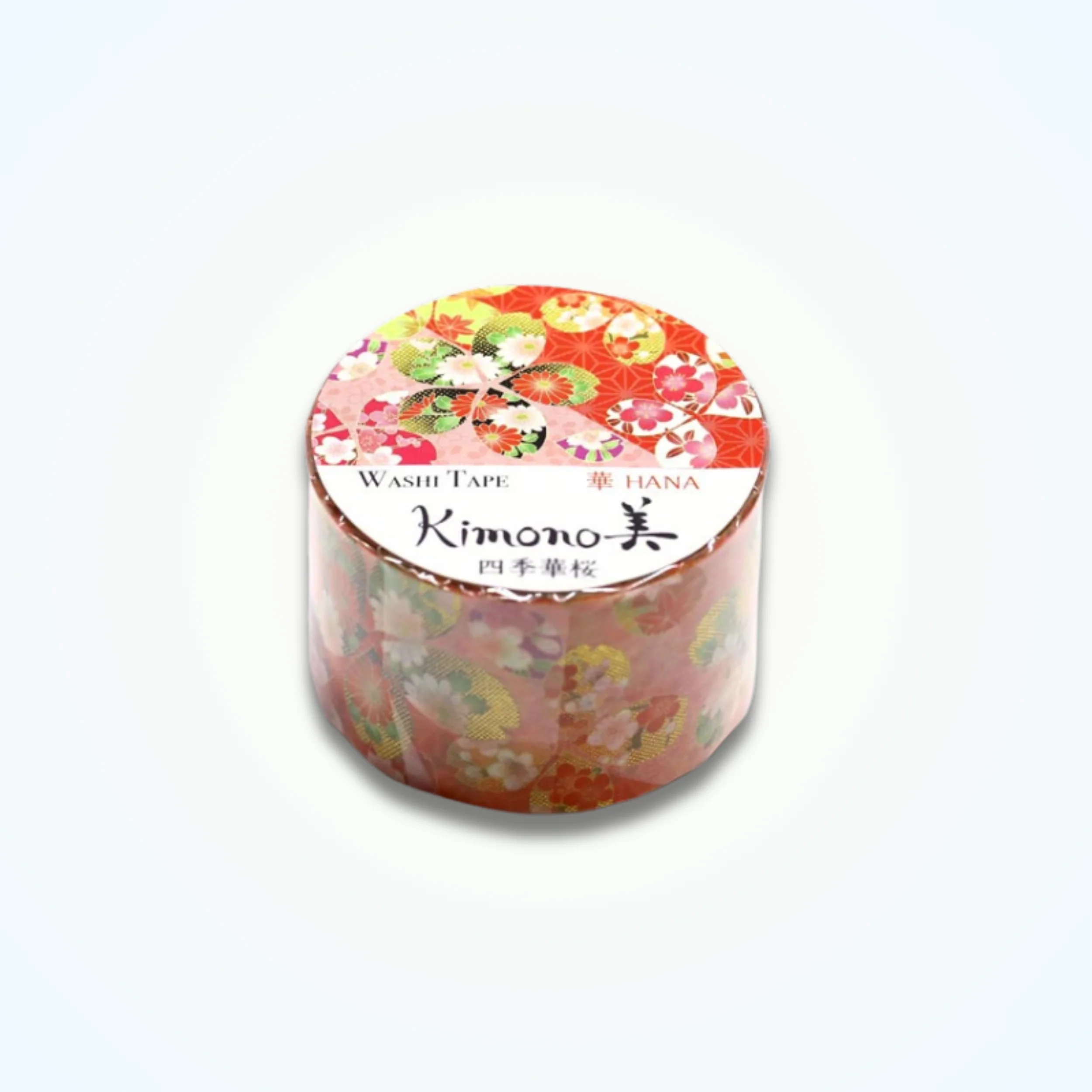 Washi Tapes - Cherry Blossom (Four-Season Floral Sakura) (Large) - Kimono-bi - Image 2