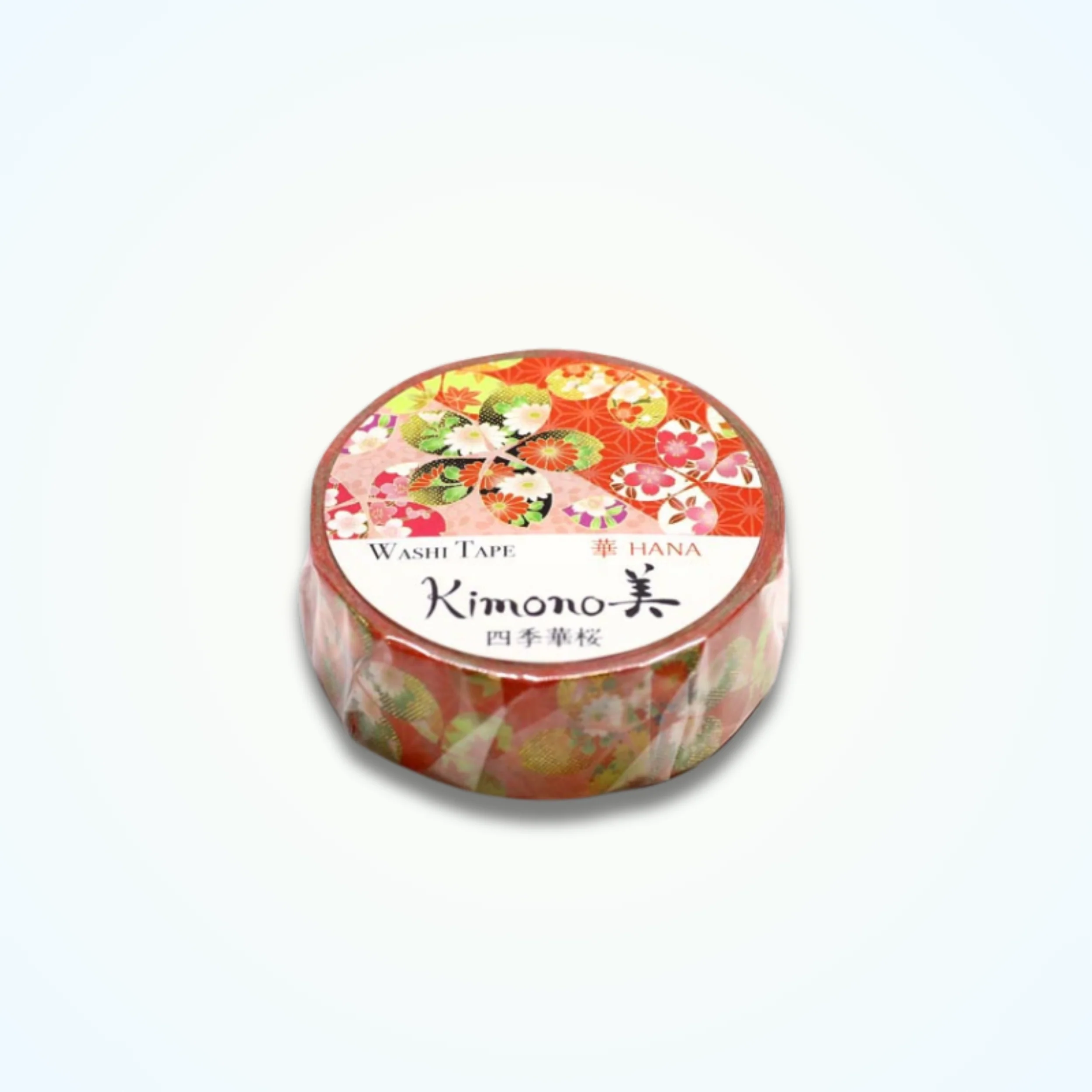 Washi Tapes - Cherry Blossom (Four-Season Floral Sakura) - Kimono-bi - Image 2