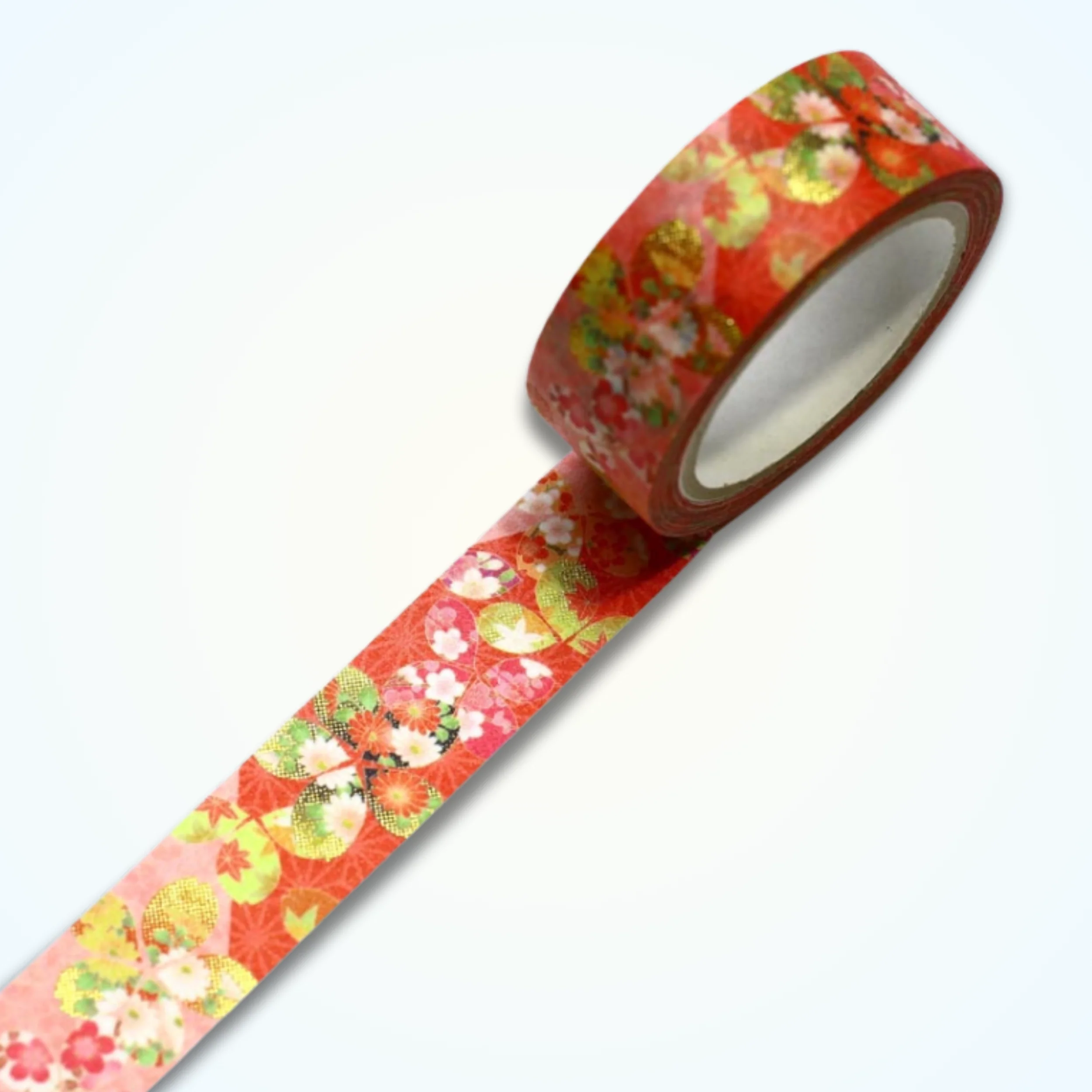 Washi Tapes - Cherry Blossom (Four-Season Floral Sakura) - Kimono-bi - Image 3