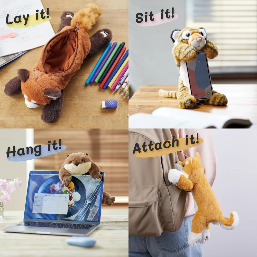 Pouzoo Pen Case - Cat - Image 6