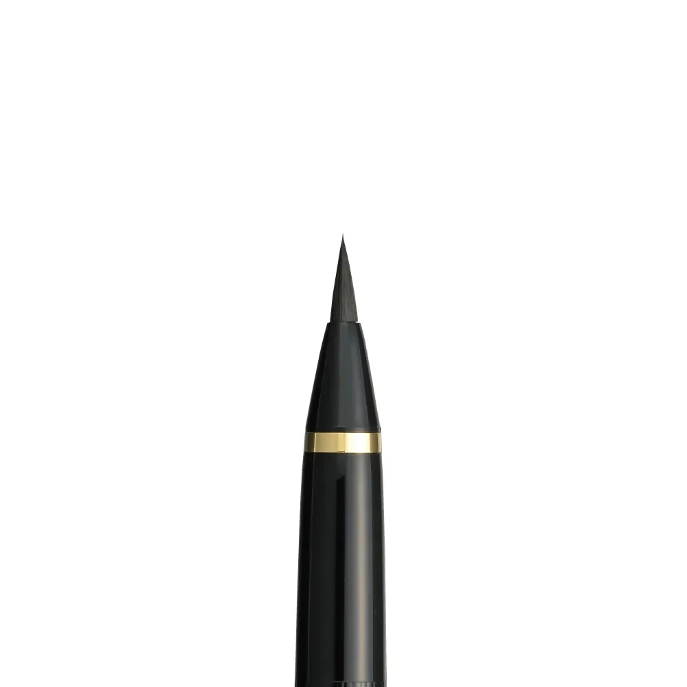 Kuretake Fountain Brush Pen - Lacquered Black (No. 85) - Image 3