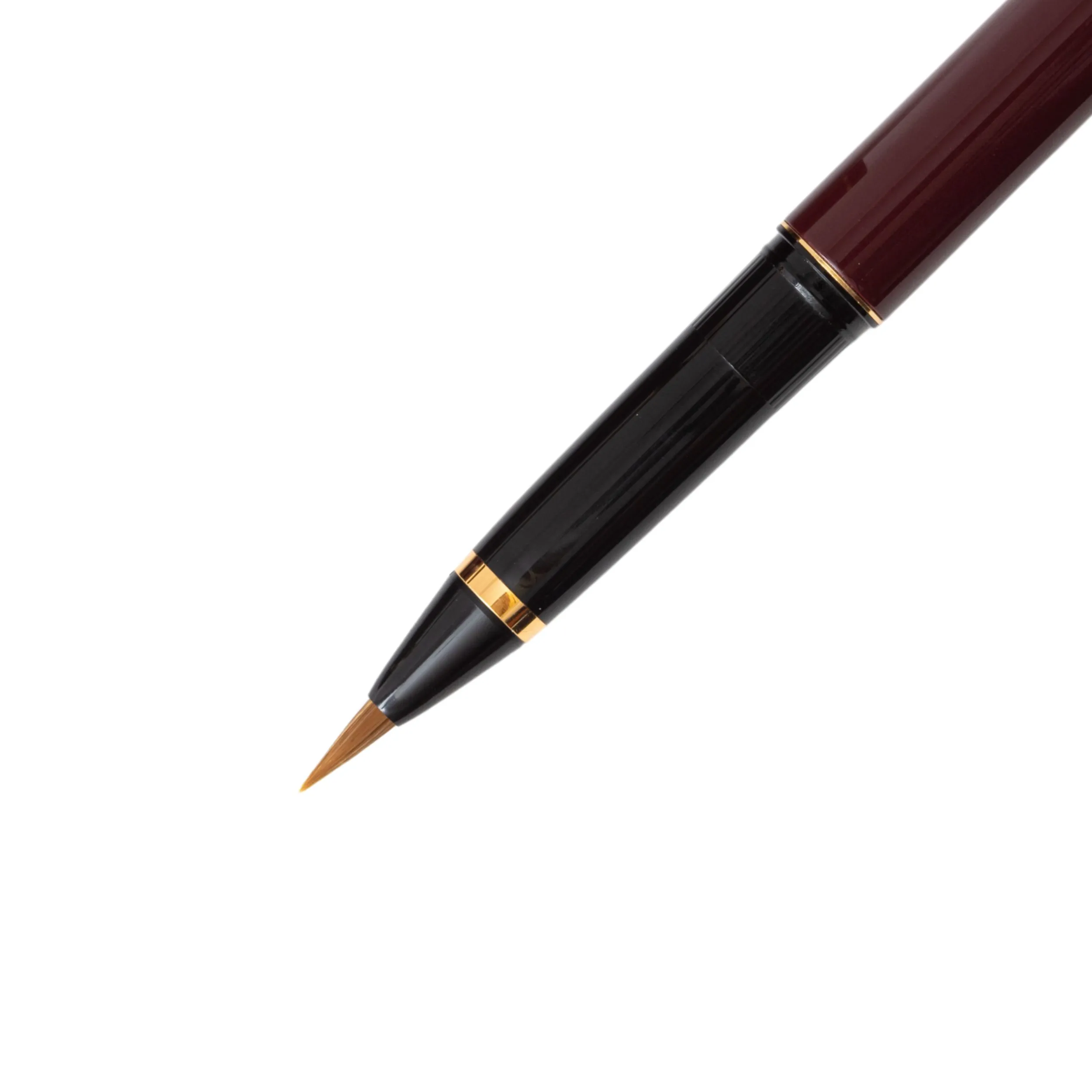 Kuretake Fountain Brush Pen - Lacquered Brown (No. 85) - Image 3