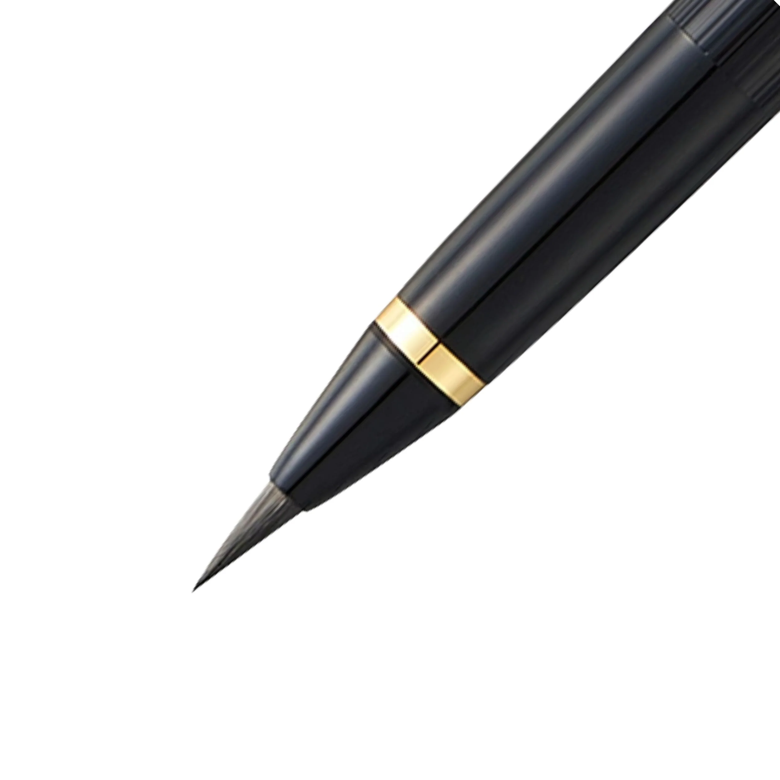 Kuretake Fountain Brush Pen - Lacquered Black (No. 15) - Image 3