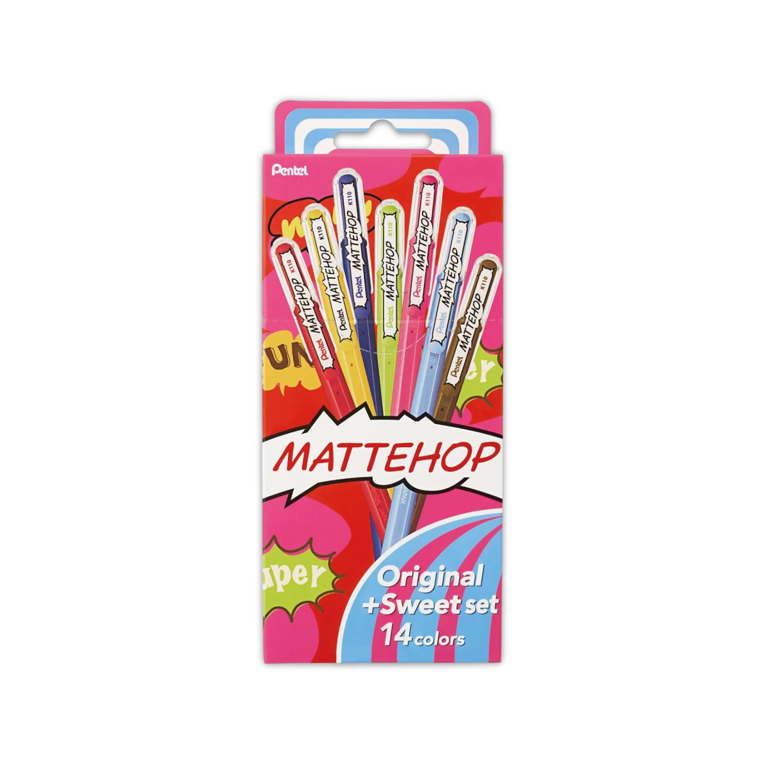 Mattehop Gel Ink Pen 14 x Set