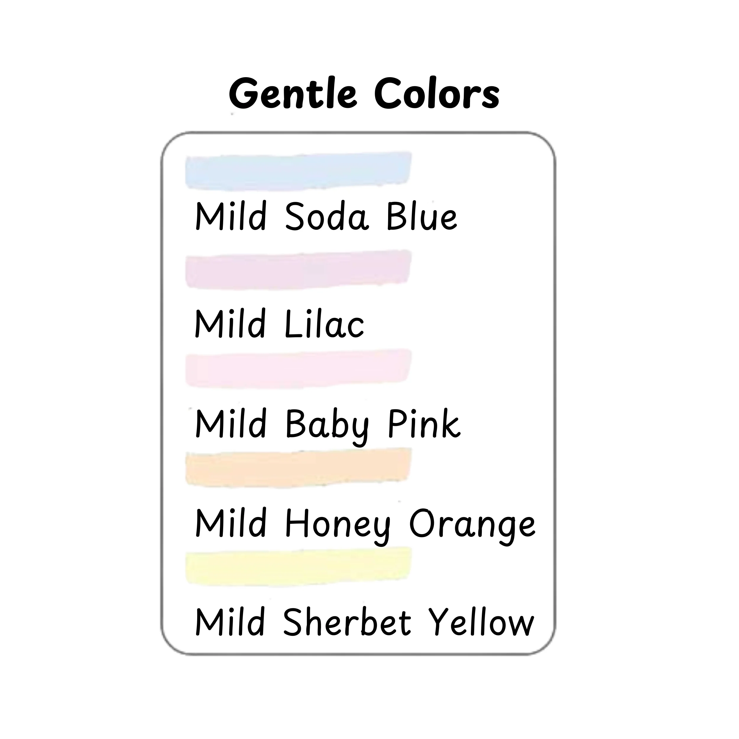 Zebra Mildliner - Gentle - 5 x Double Sided Highlighter Set - Image 3