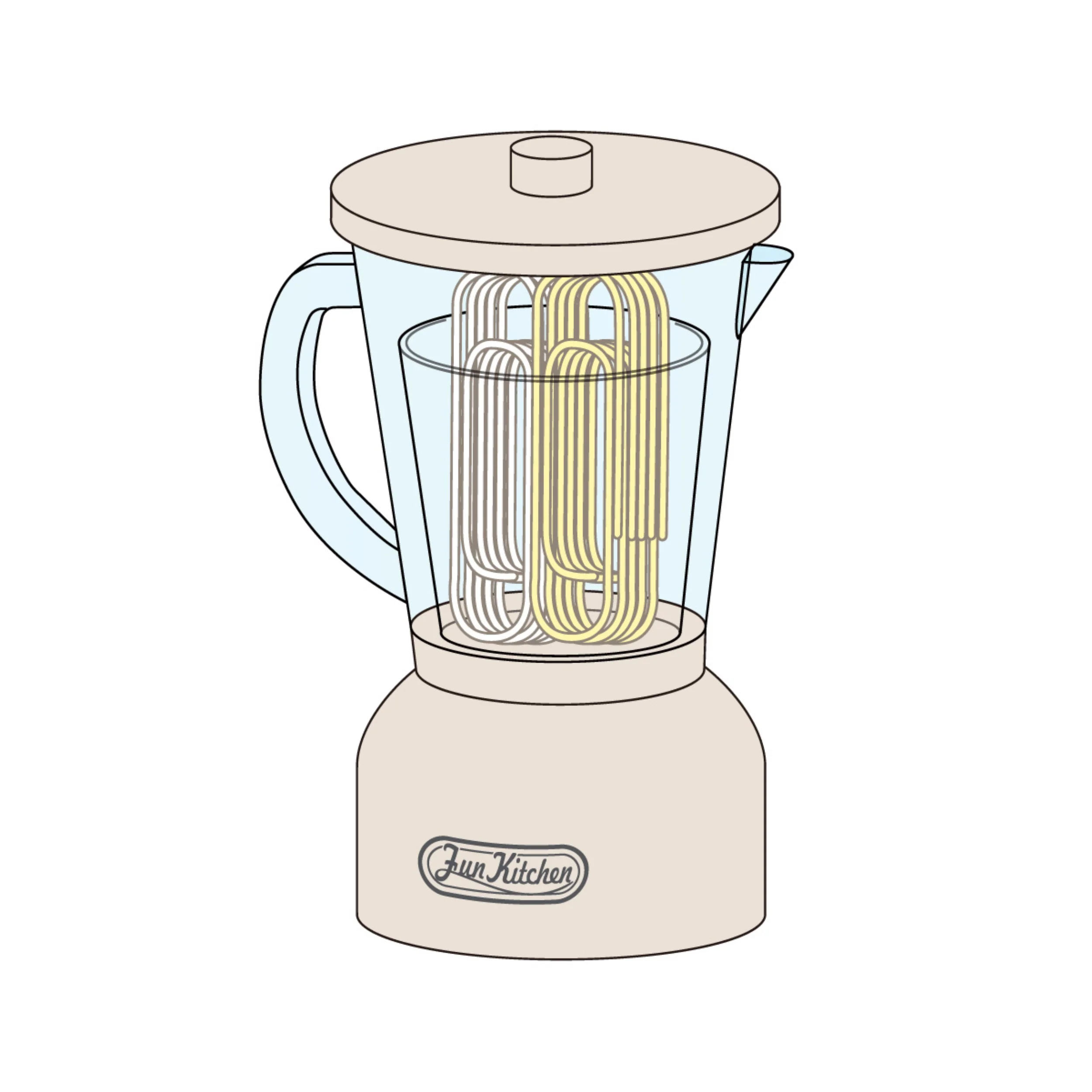 Mini Mixer for Clip Paper Clip - Ivory - Image 3