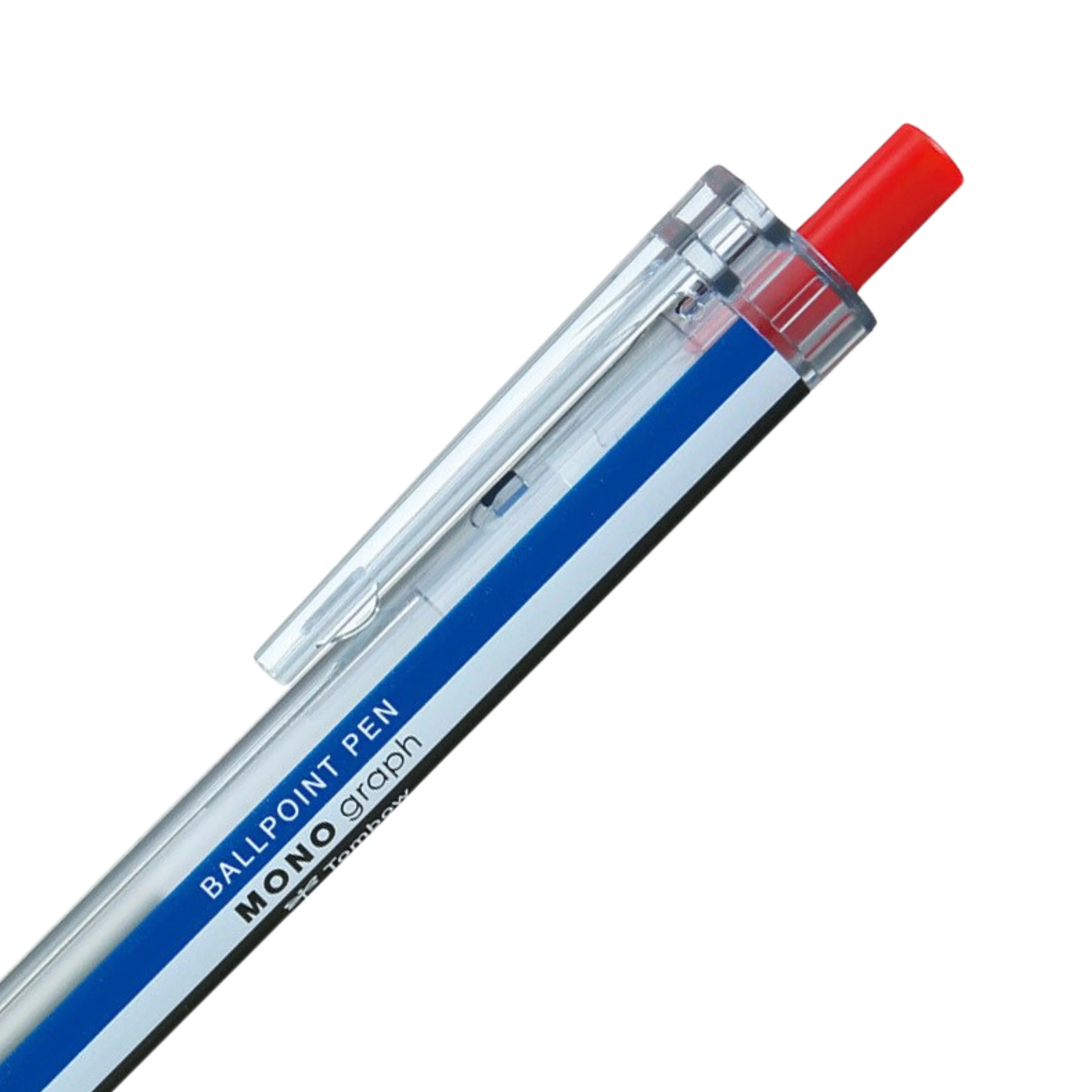 Tombow Mono Graph Red Ink Ballpoint Pen - Classical - 0.5mm - Image 4