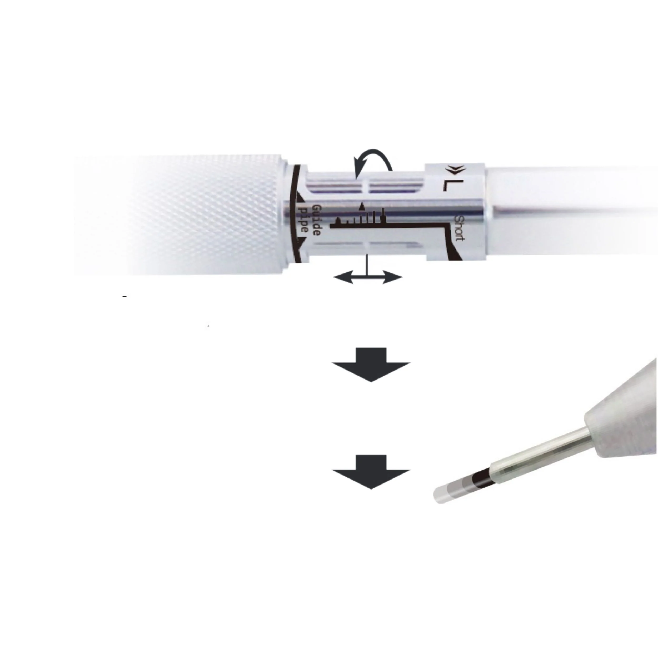 MS01 Mechanical Pencil - Silver - Image 6