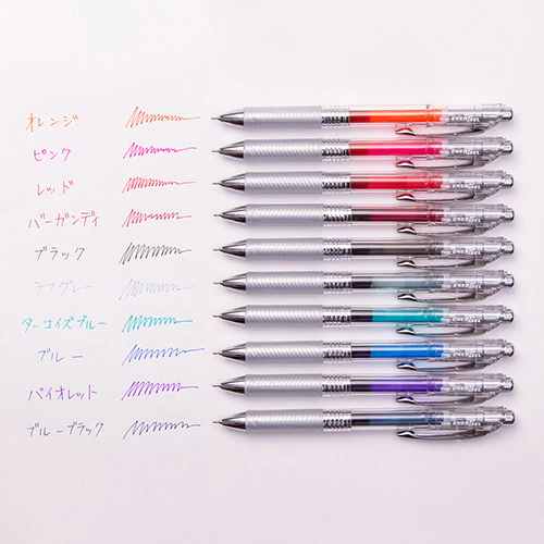 EnerGel Infree - 10 Colour Set - 0.4mm - Image 3