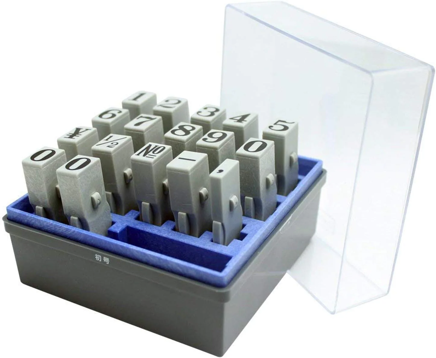 Rubber Stamp - Ming typefaces - Size First - Number