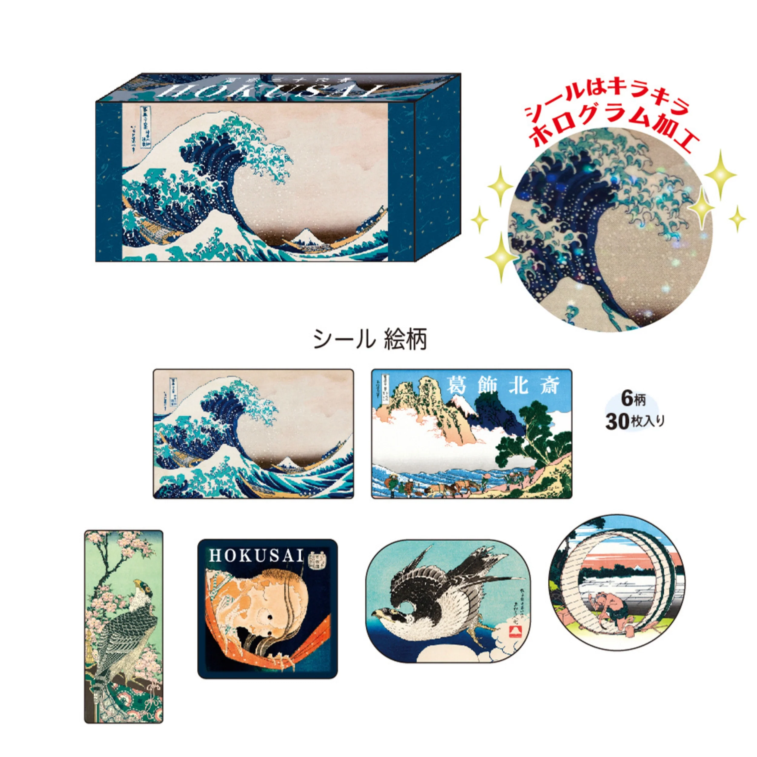 Stickers Sticker - Hokusai The Great Wave off Kanagawa - Image 2