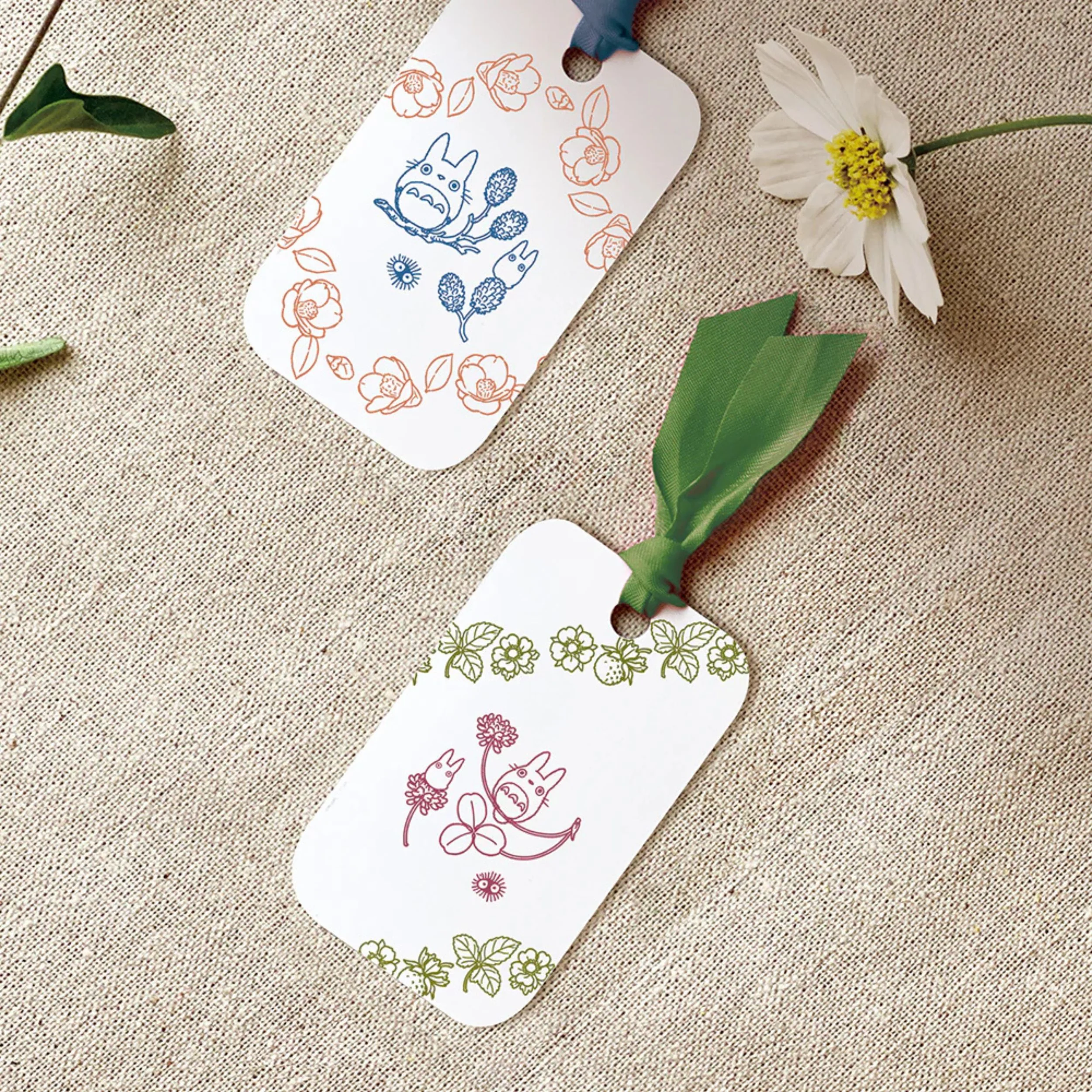 Studio Ghibli My Neighbor Totoro Stamp Set - Flower & Foliage - Image 4