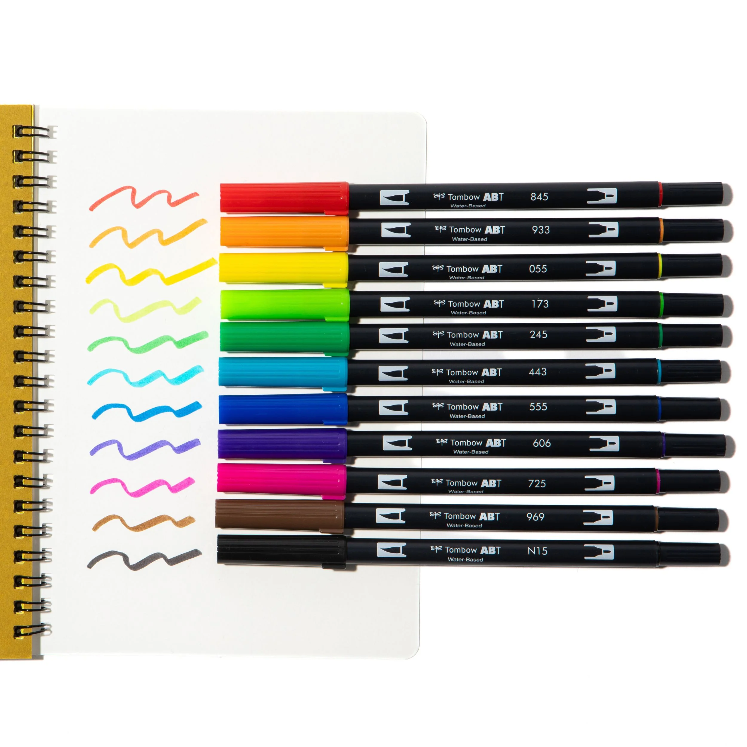 Tombow ABT Dual Brush Pen - Basic - 12 Colors Set - Image 4