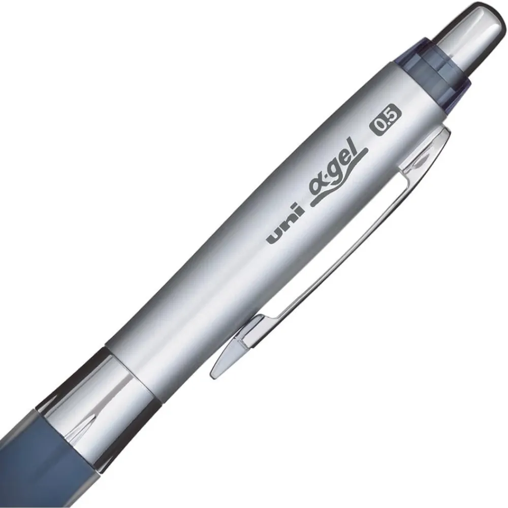 Uni alpha-gel Shaker Mechanical Pencil - Soft Grip - Black - 0.5mm - Image 4
