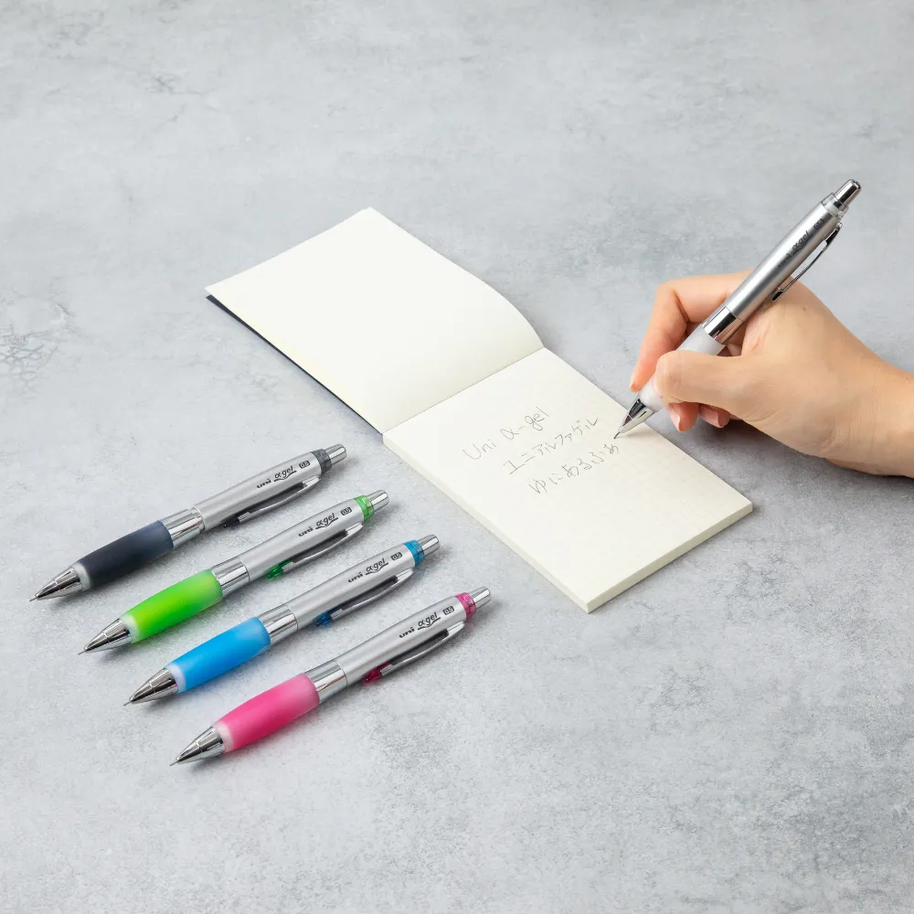 Uni alpha-gel Shaker Mechanical Pencil - Soft Grip - Black - 0.5mm - Image 5