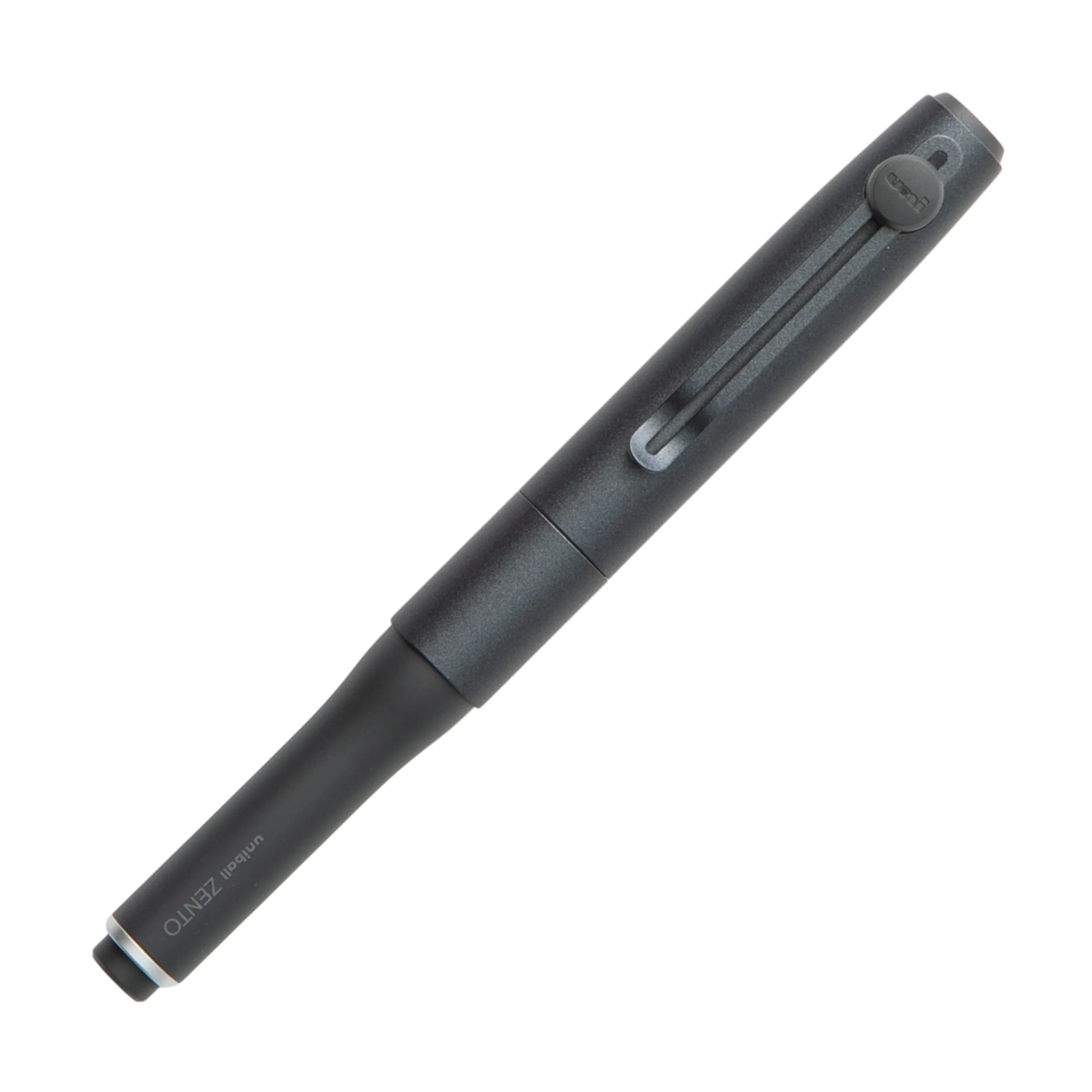 Uni-ball ZENTO Signature Model Gel Pen 0.5mm - Metallic Black - Image 3