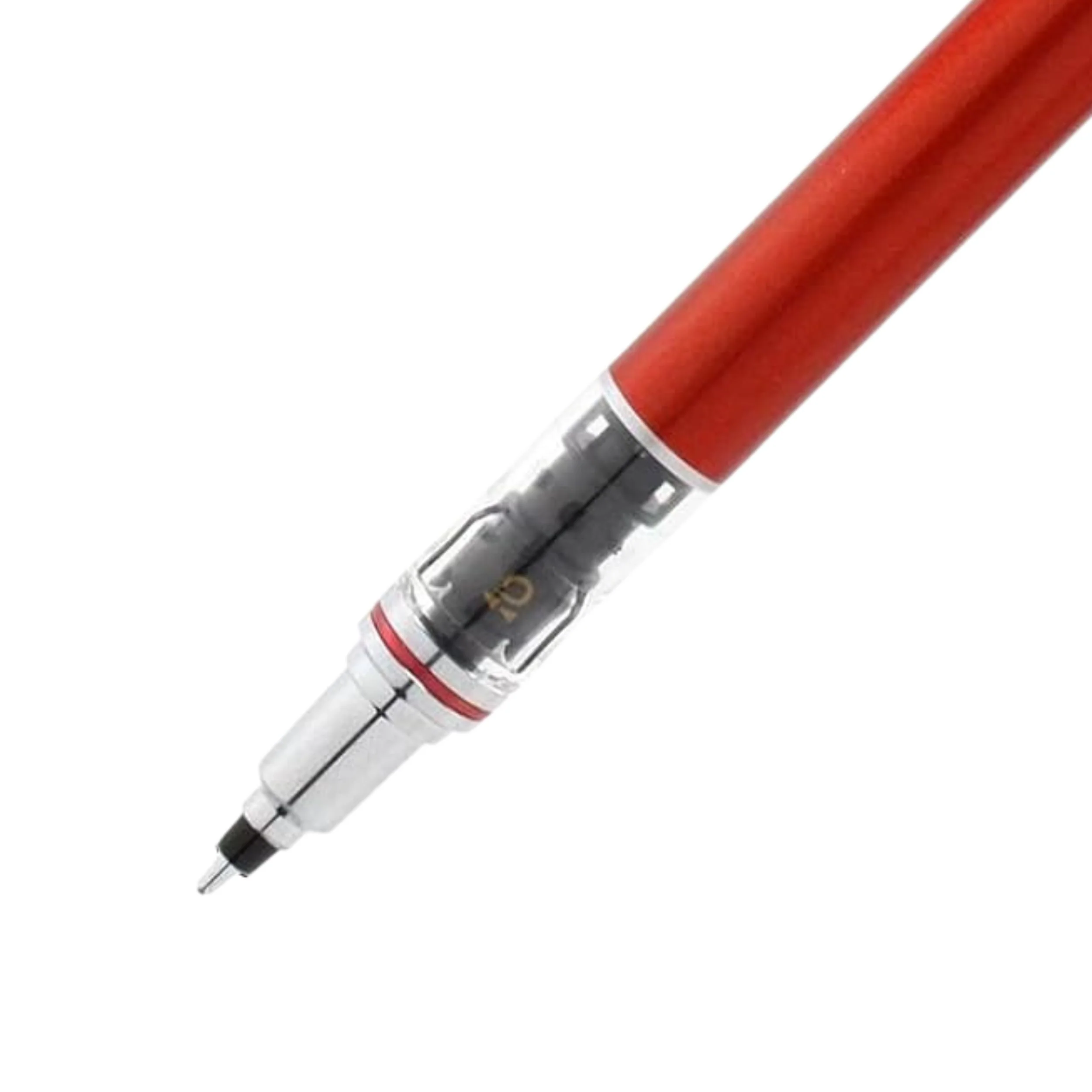 Uni Kuru Toga Advance Mechanical Pencil 0.5 - Red - Image 3