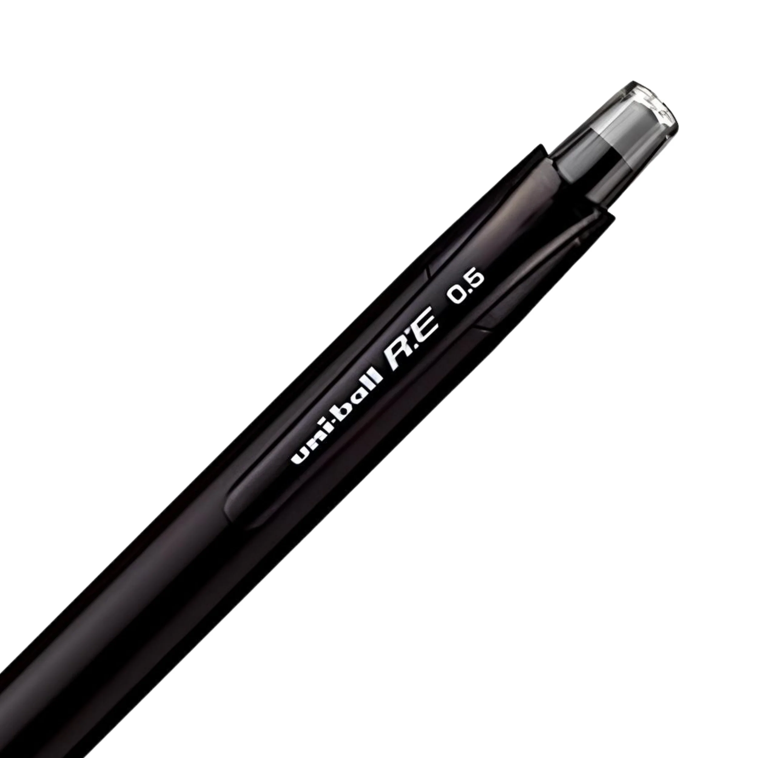 Uni R:E - Erasable Gel Pen 0.5mm - Off Black - Image 4
