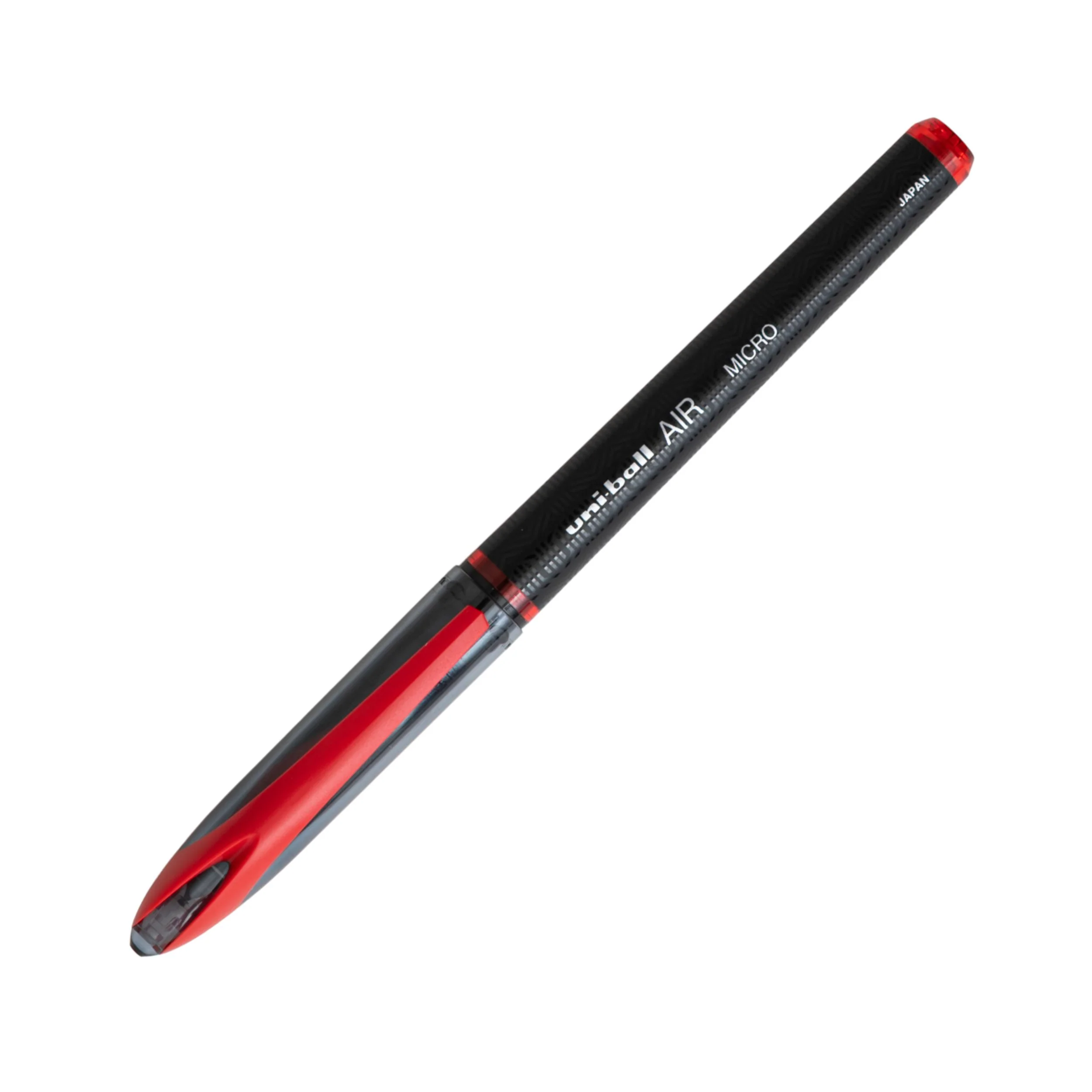 Uni-ball Air Rollerball Red Ink Ballpoint Pen - Black - 0.5mm