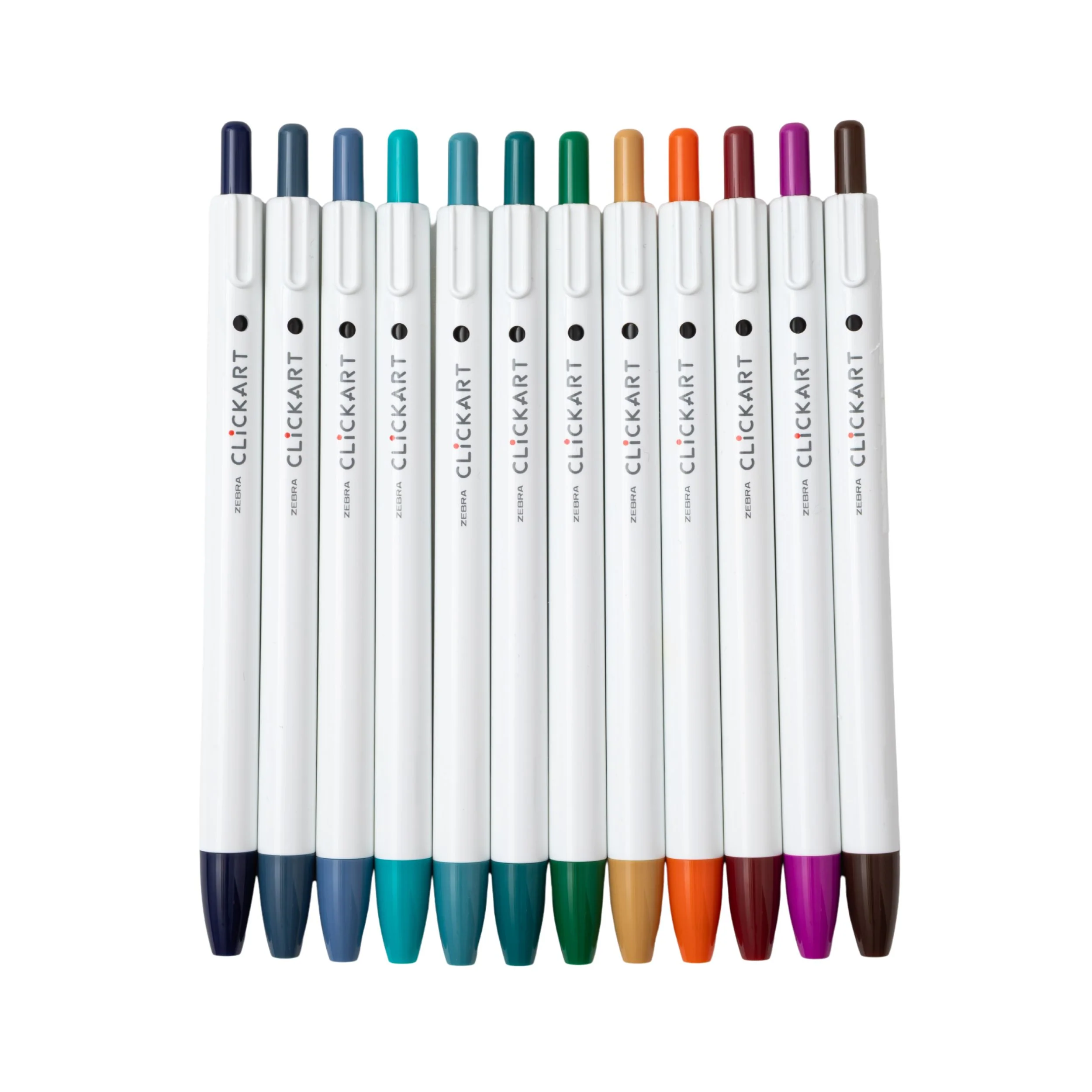 Zebra Clickart Marker Set - Dark shades - 12 colors - Image 4