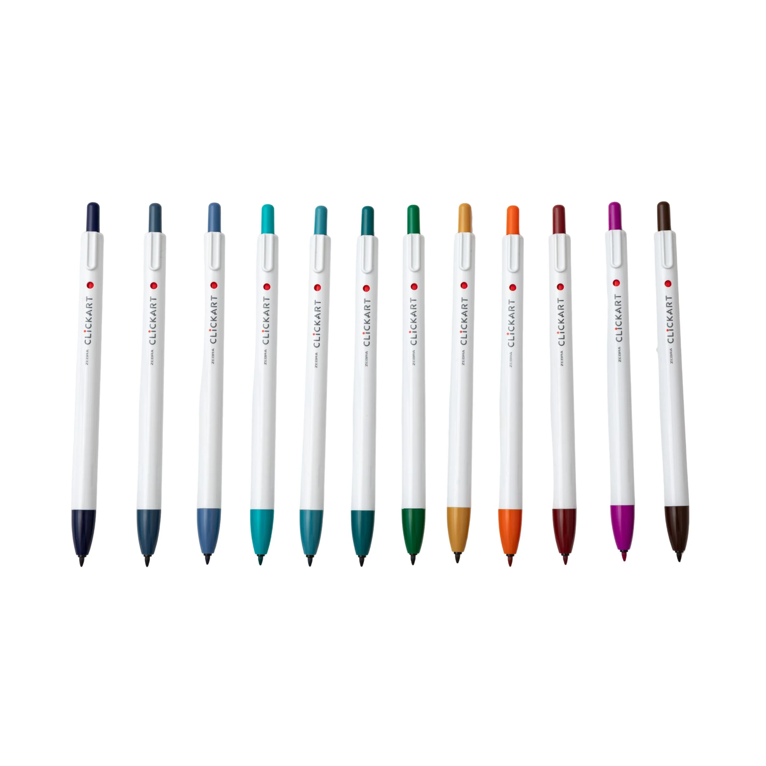 Zebra Clickart Marker Set - Dark shades - 12 colors - Image 5