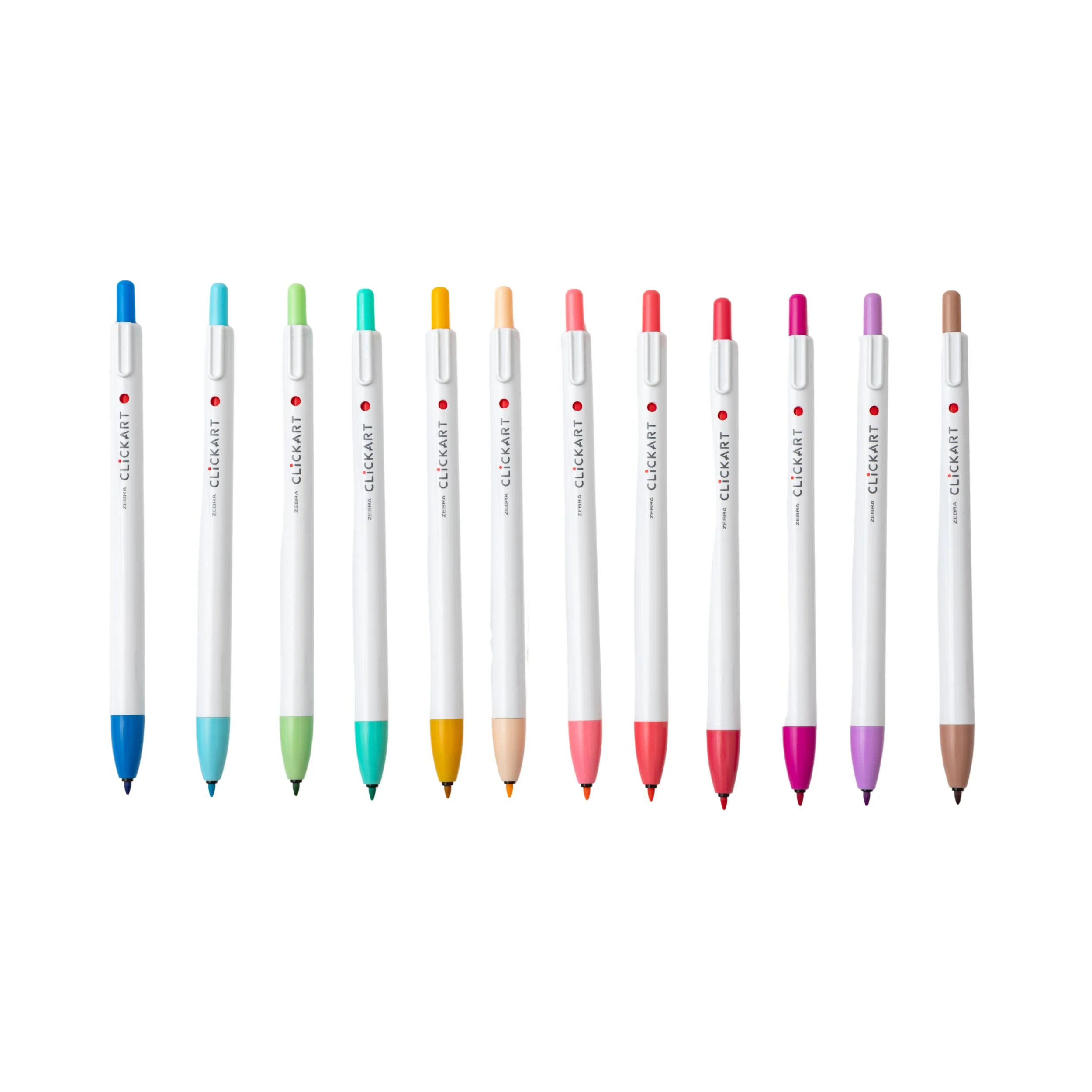 Zebra Clickart Marker Set - Light tints - 12 colors - Image 5