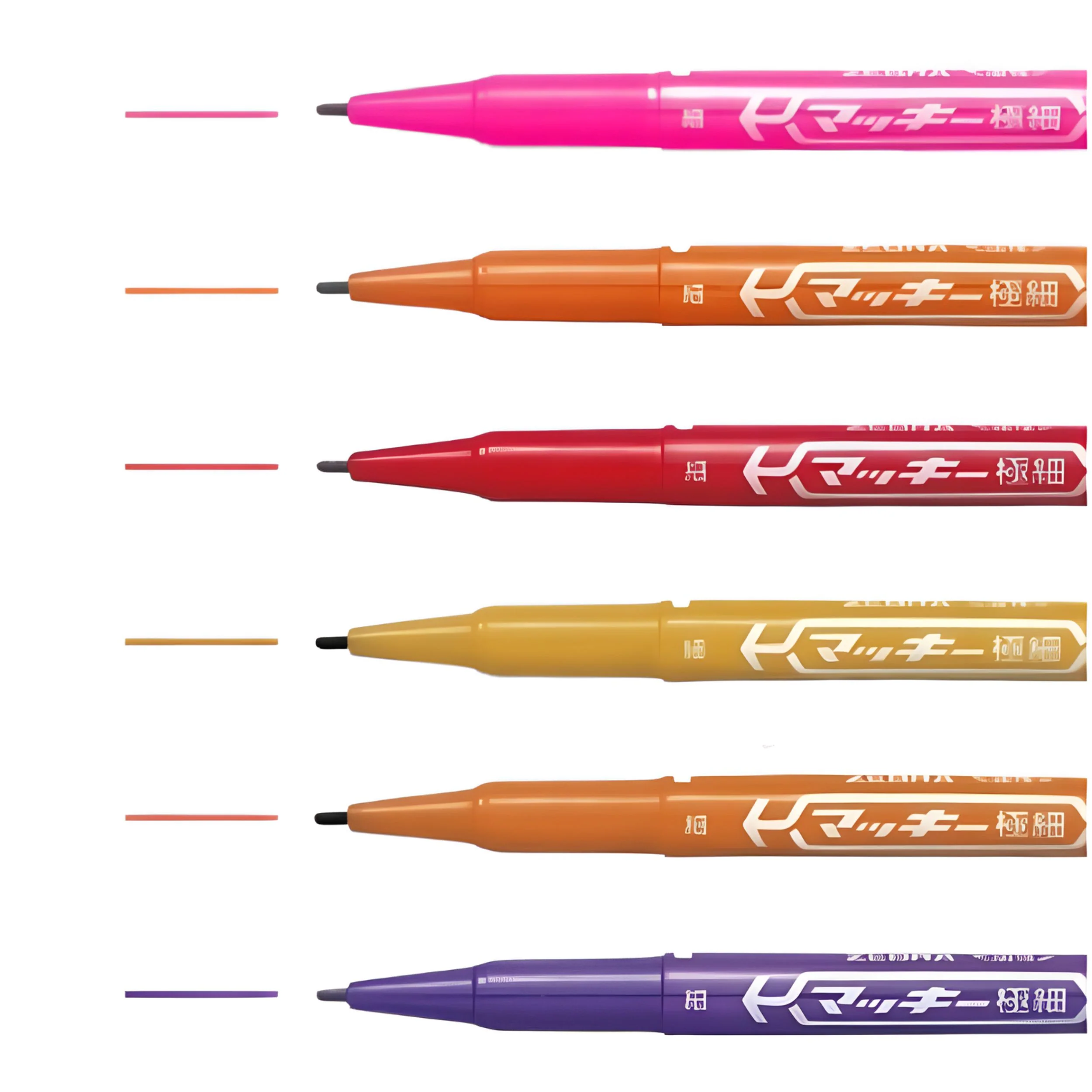 Zebra Mackee Extra-Fine Permanent Markers - 12-Color Set C - Image 4