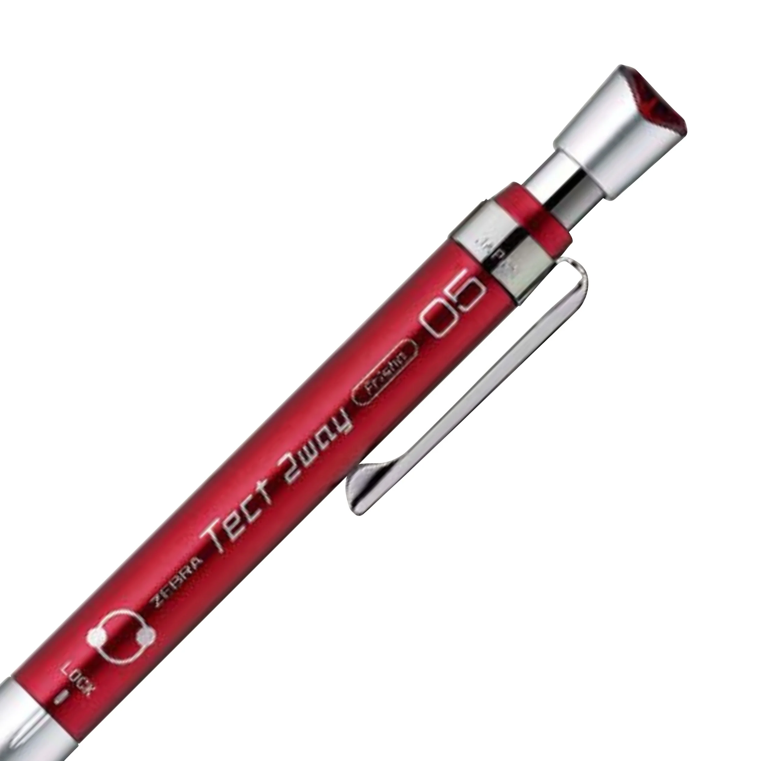 Zebra Tect 2-Way Mechanical Pencil 0.5 - Red - Image 4