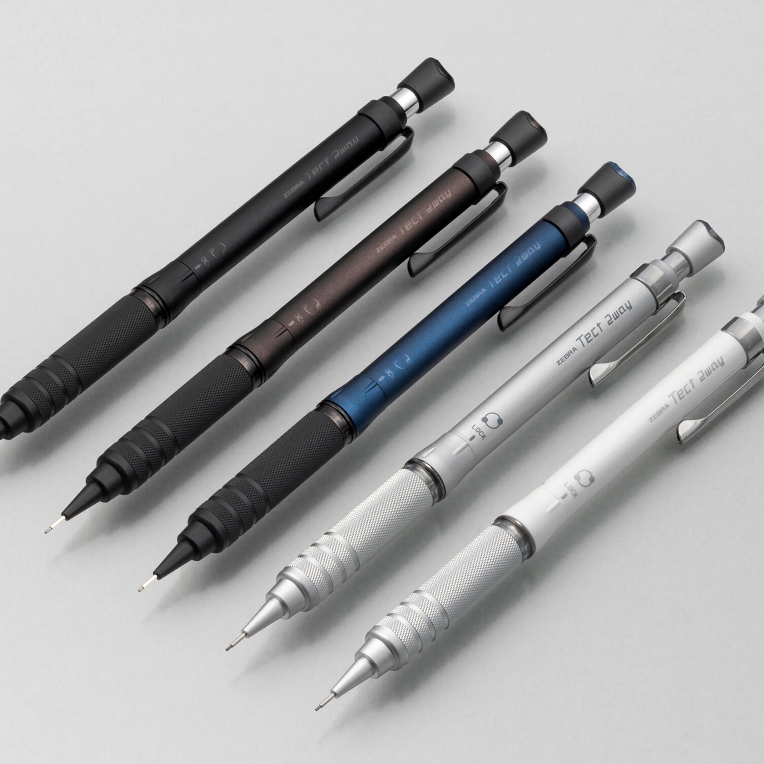 Zebra Tect 2-Way RO Mechanical Pencil 0.5 - Graphite Black - Image 3