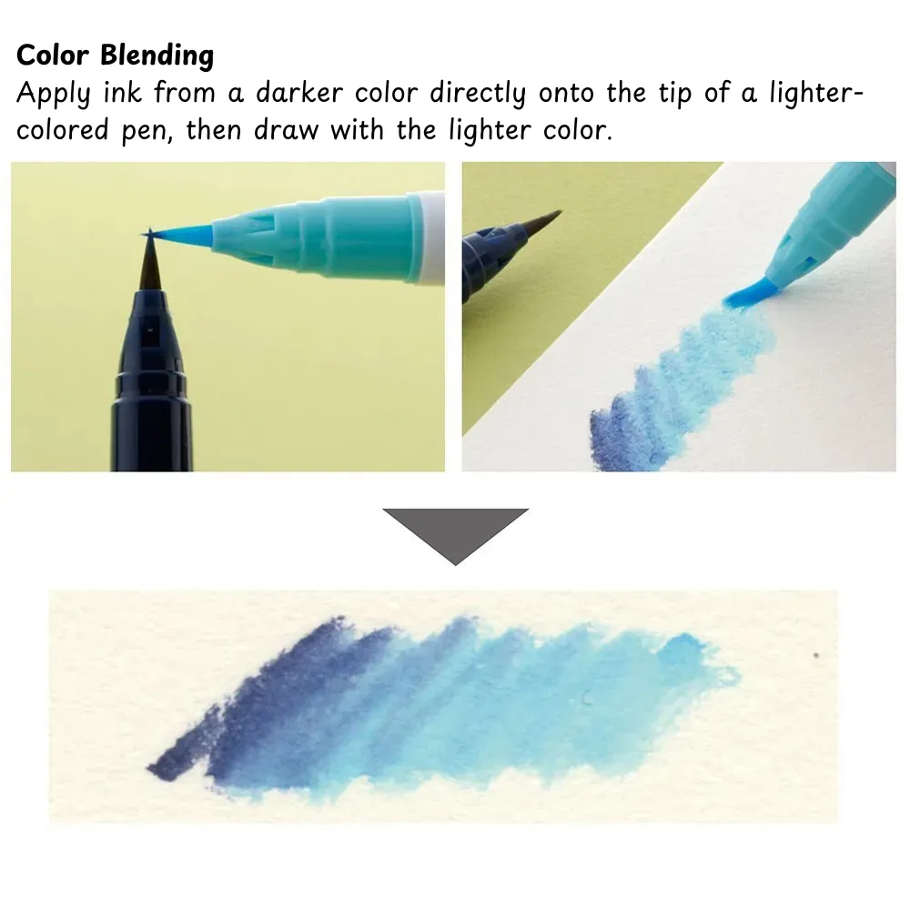 ZIG Real Brush - Light Violet (No. 081) - Image 7