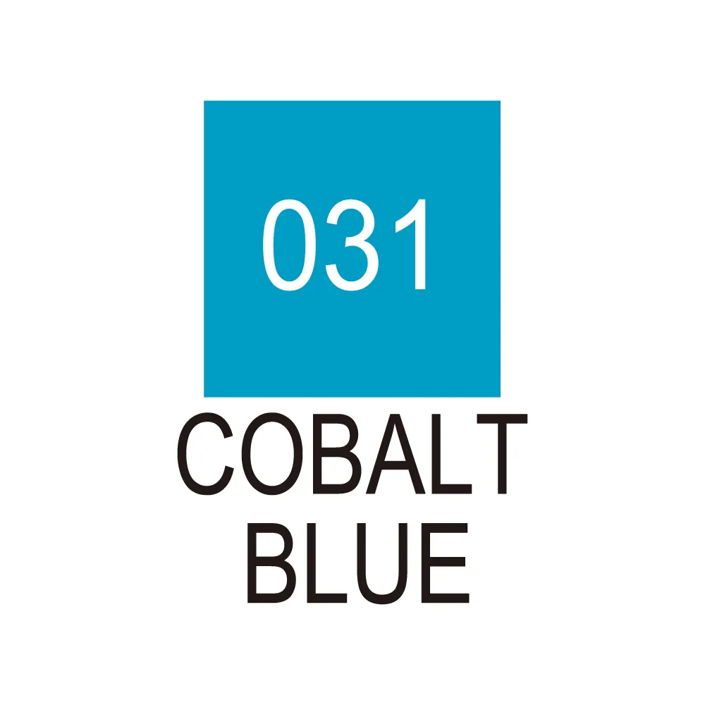 ZIG Real Brush - Cobalt Blue (No. 031) - Image 3