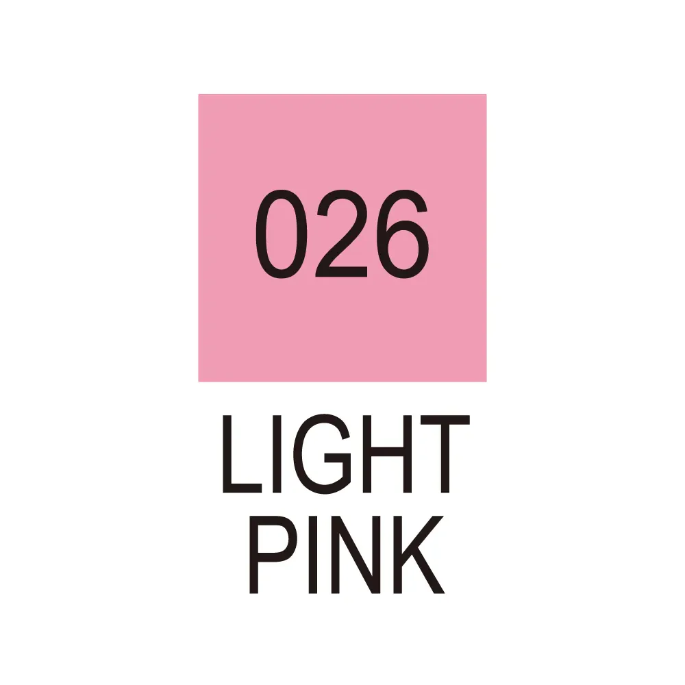 ZIG Real Brush - Light Pink (No. 026) - Image 3