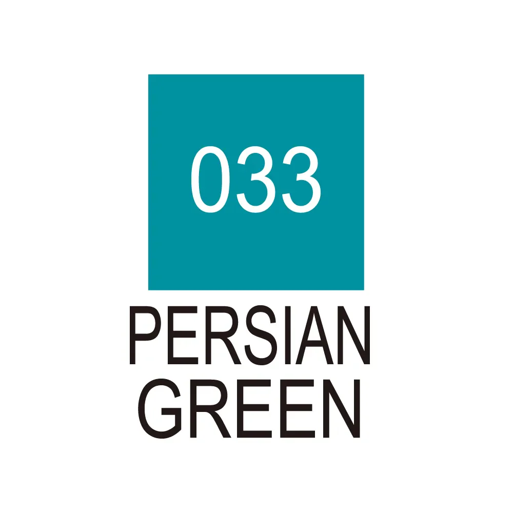 ZIG Real Brush - Persian Green (No. 033) - Image 3
