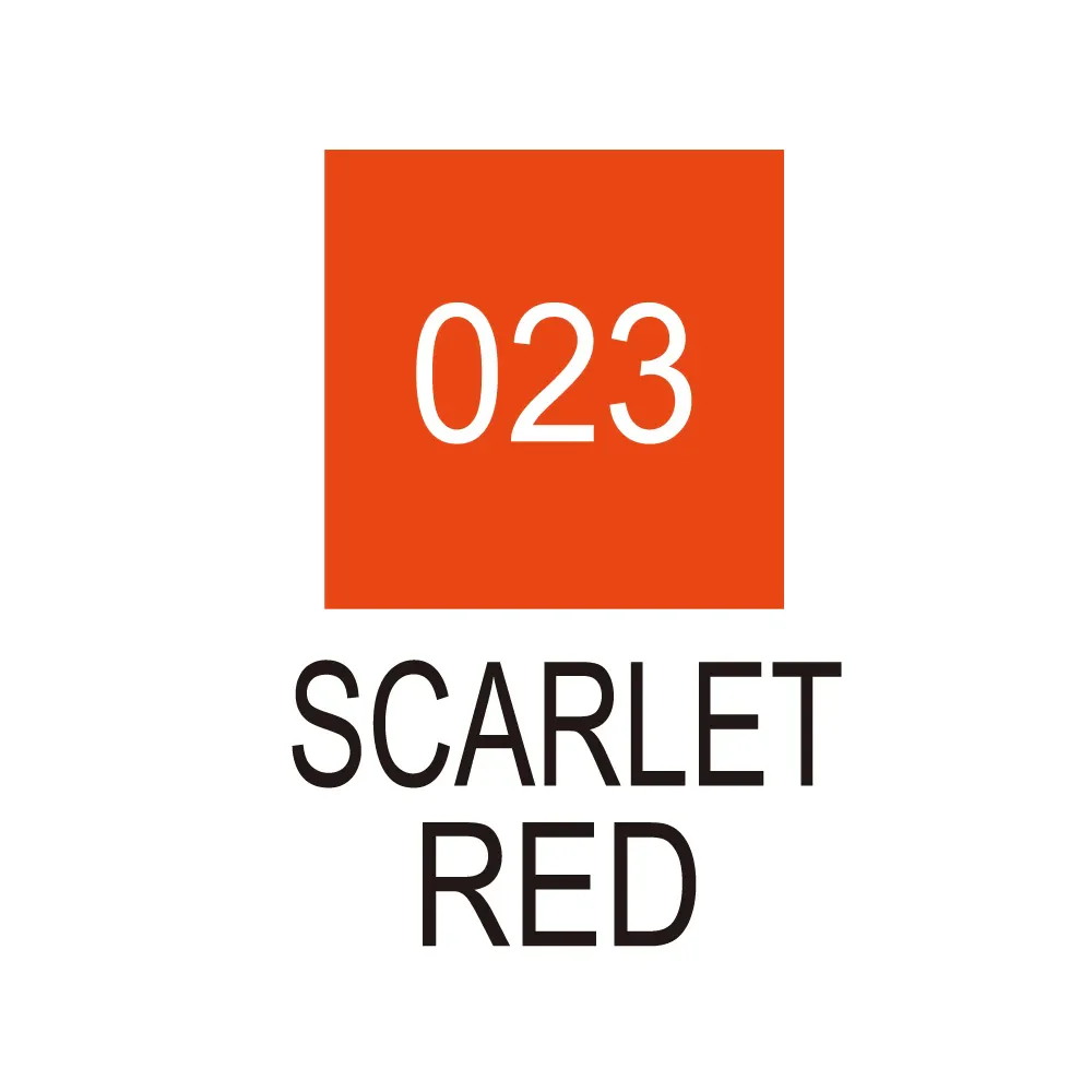 ZIG Real Brush - Scarlet Red (No. 023) - Image 3